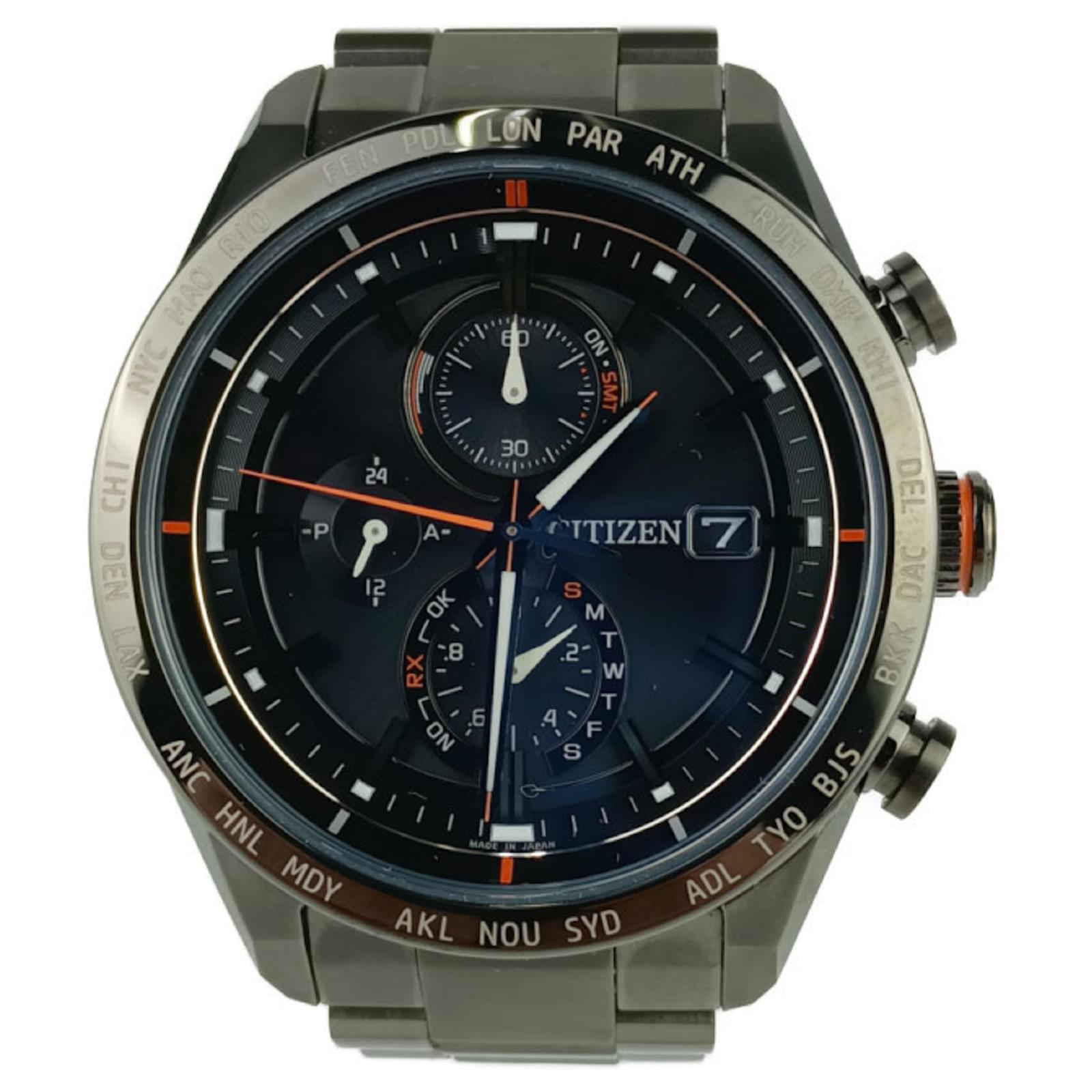 Citizens of Humanity Citizen Eco-Drive Solar Radio Wristwatch  ref.2114110