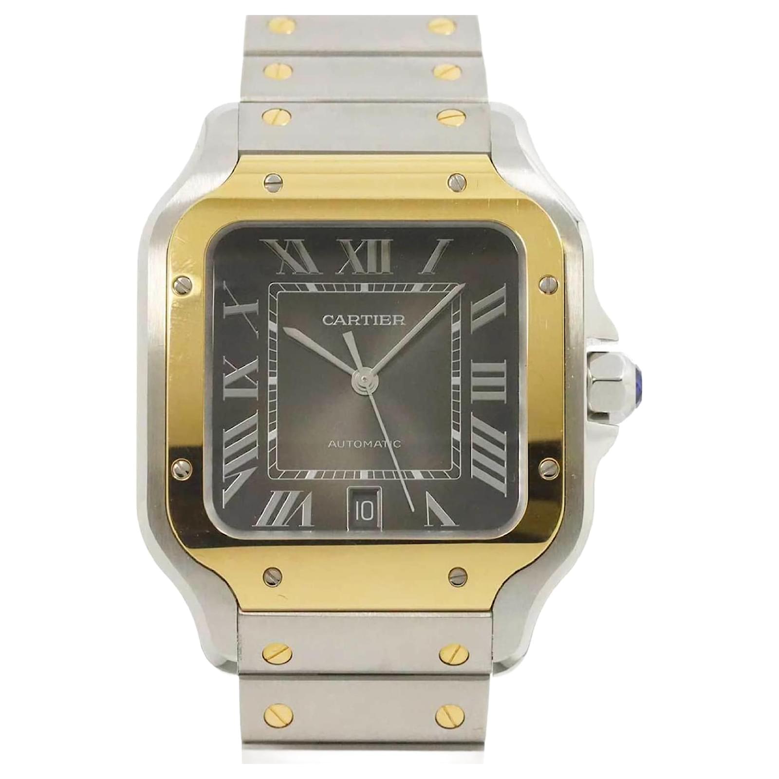 Cartier Santos de LM Combi W2SA0030 Men's Watch  ref.2112059