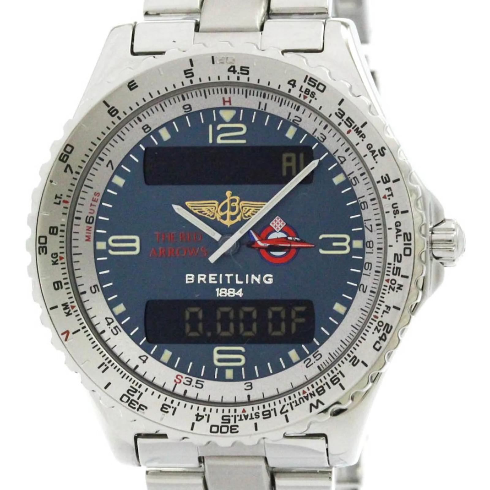Breitling Chronospace Red Arrows Steel Men's Watch A56012  ref.2082790