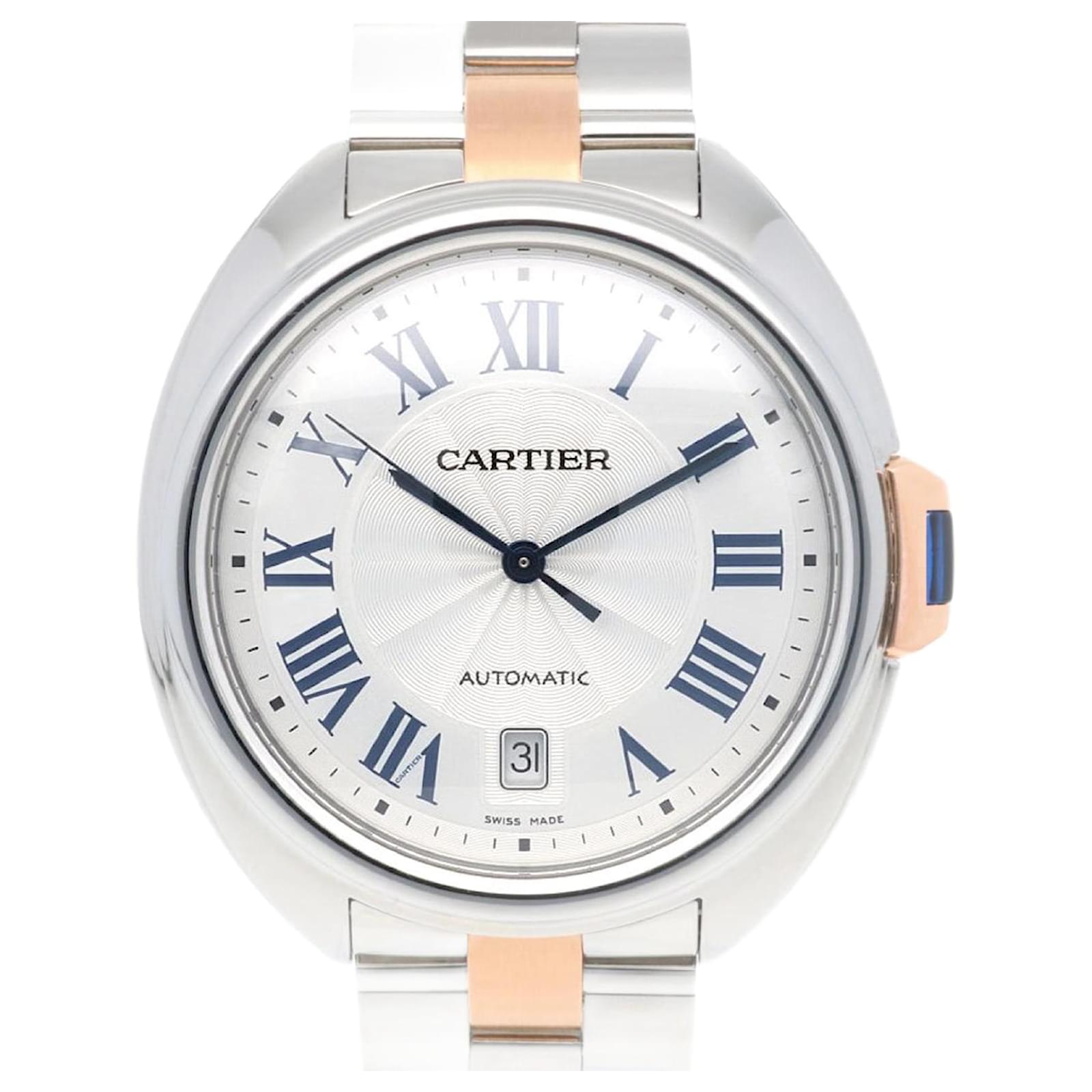 Cartier Clé de Watch Stainless Steel 3850 Automatic Men's Watch  ref.2073173