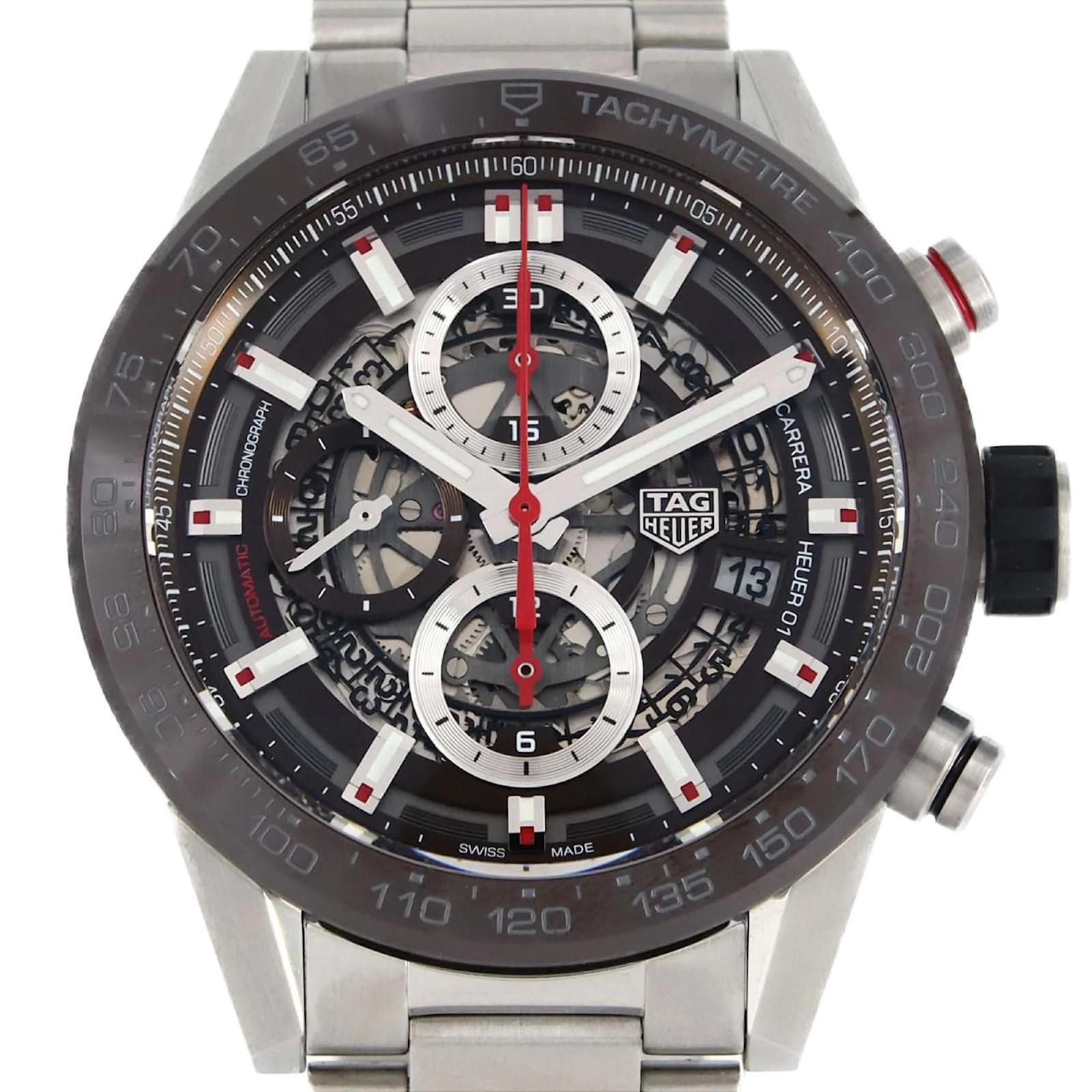 TAG Heuer Carrera Calibre 01 Chronograph Wristwatch  ref.2066163