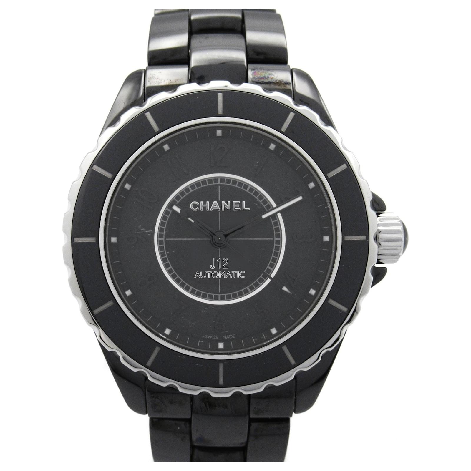 Chanel CHANEL J12 Intense Black 38mm Wristwatch  ref.2041856
