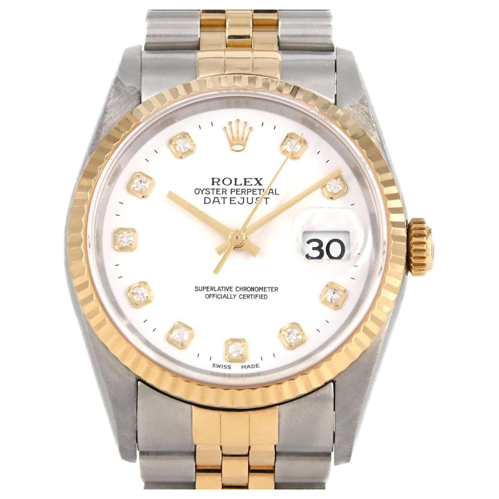 Rolex Datejust 16233G Automatic Watch  ref.2038587