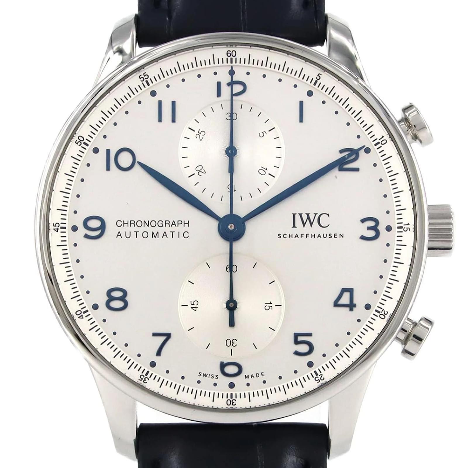 IWC Portuguese Chronograph IW371605 Stainless Steel Wristwatch  ref.2016695