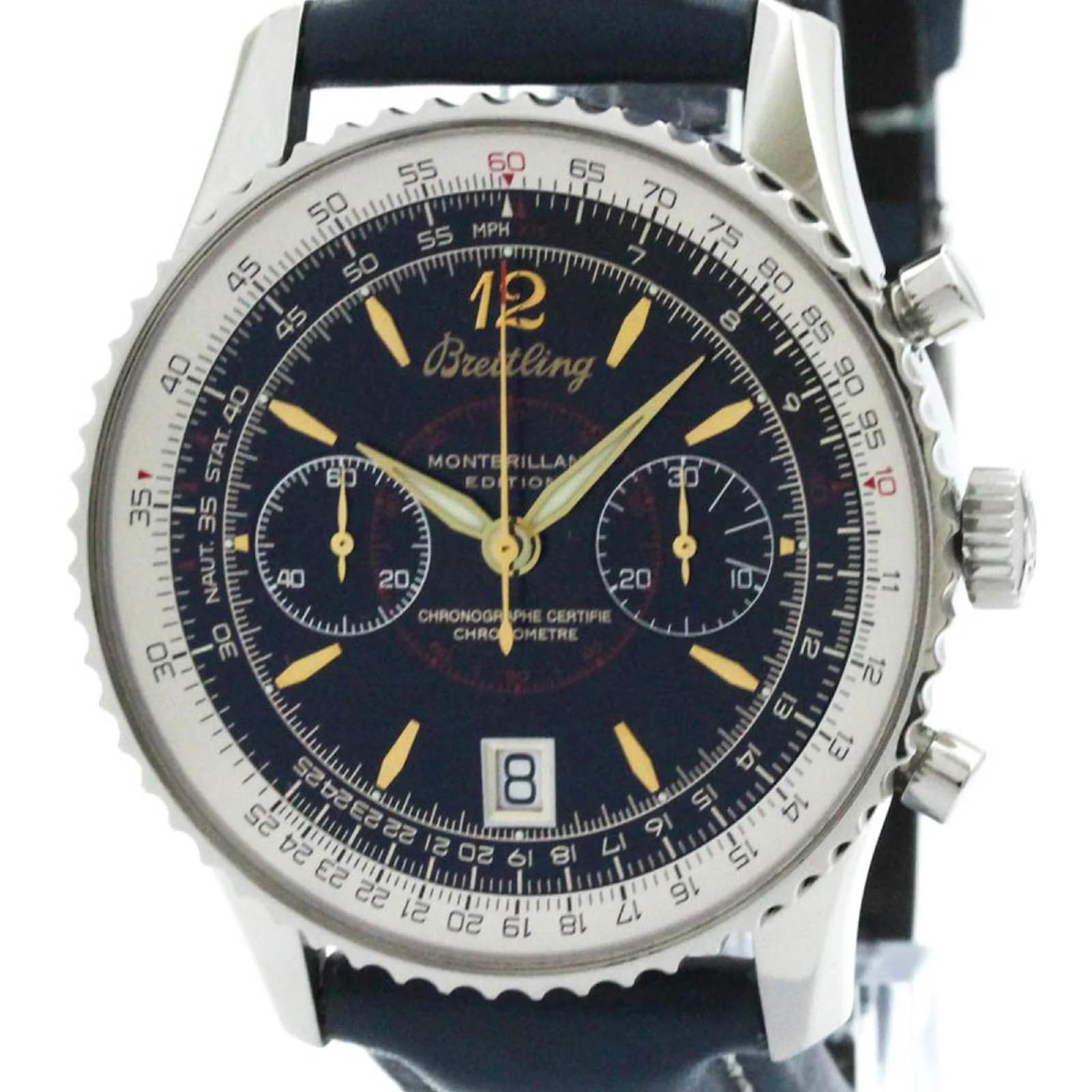 Breitling Navitimer Montbrillant Edition Steel Watch A48330  ref.2008195