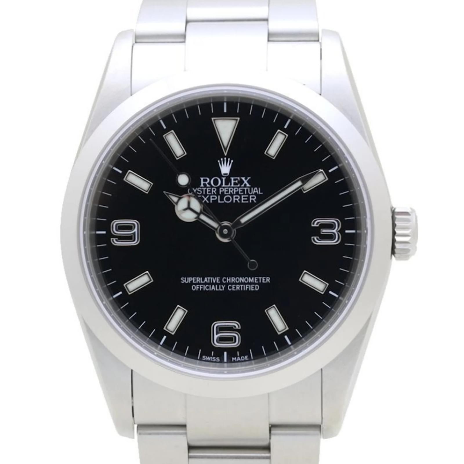 Rolex Explorer 1 114270 Stainless Steel Men's Watch  ref.1982437