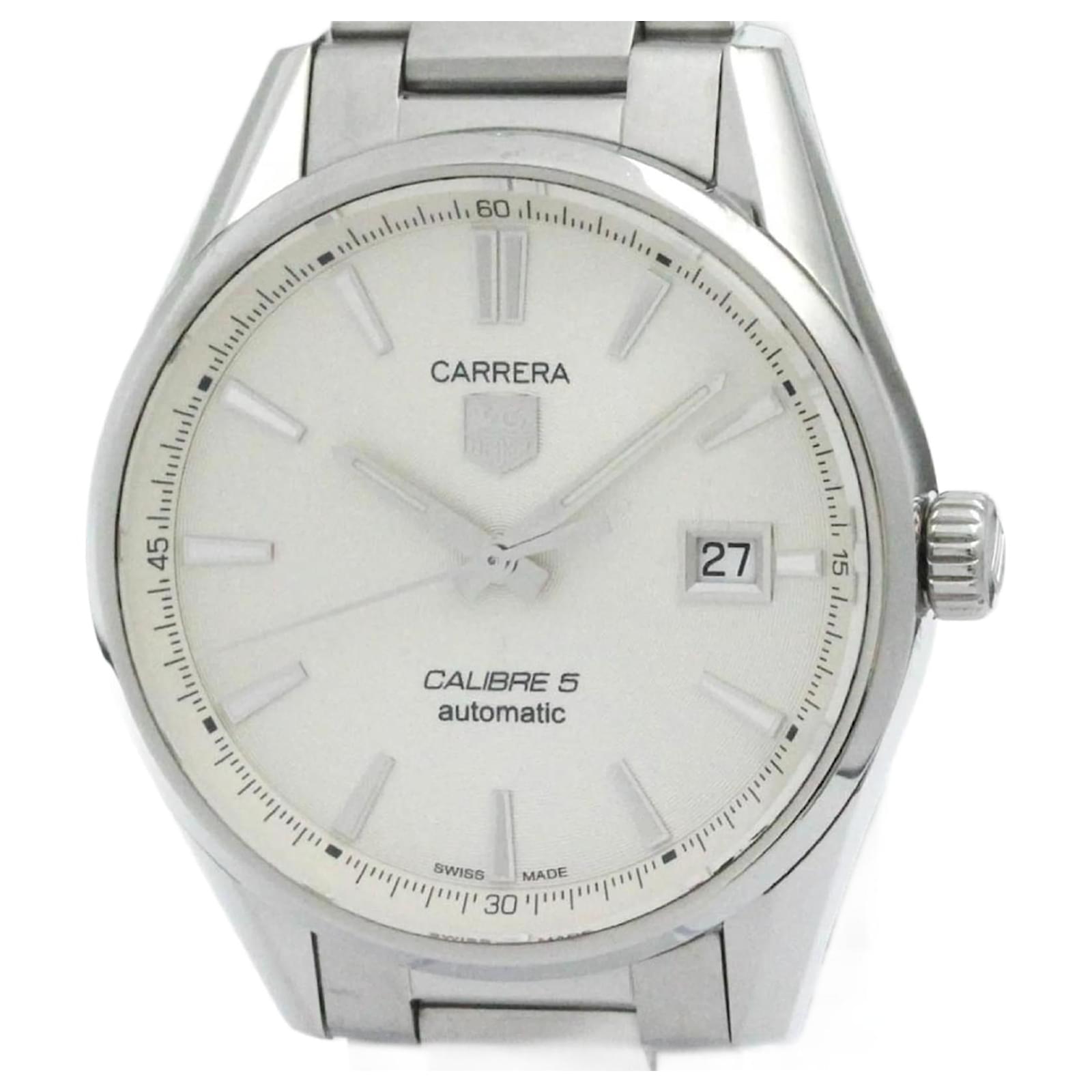 TAG HEUER Carrera Calibre 5 Automatic Watch WAR211B  ref.2309422