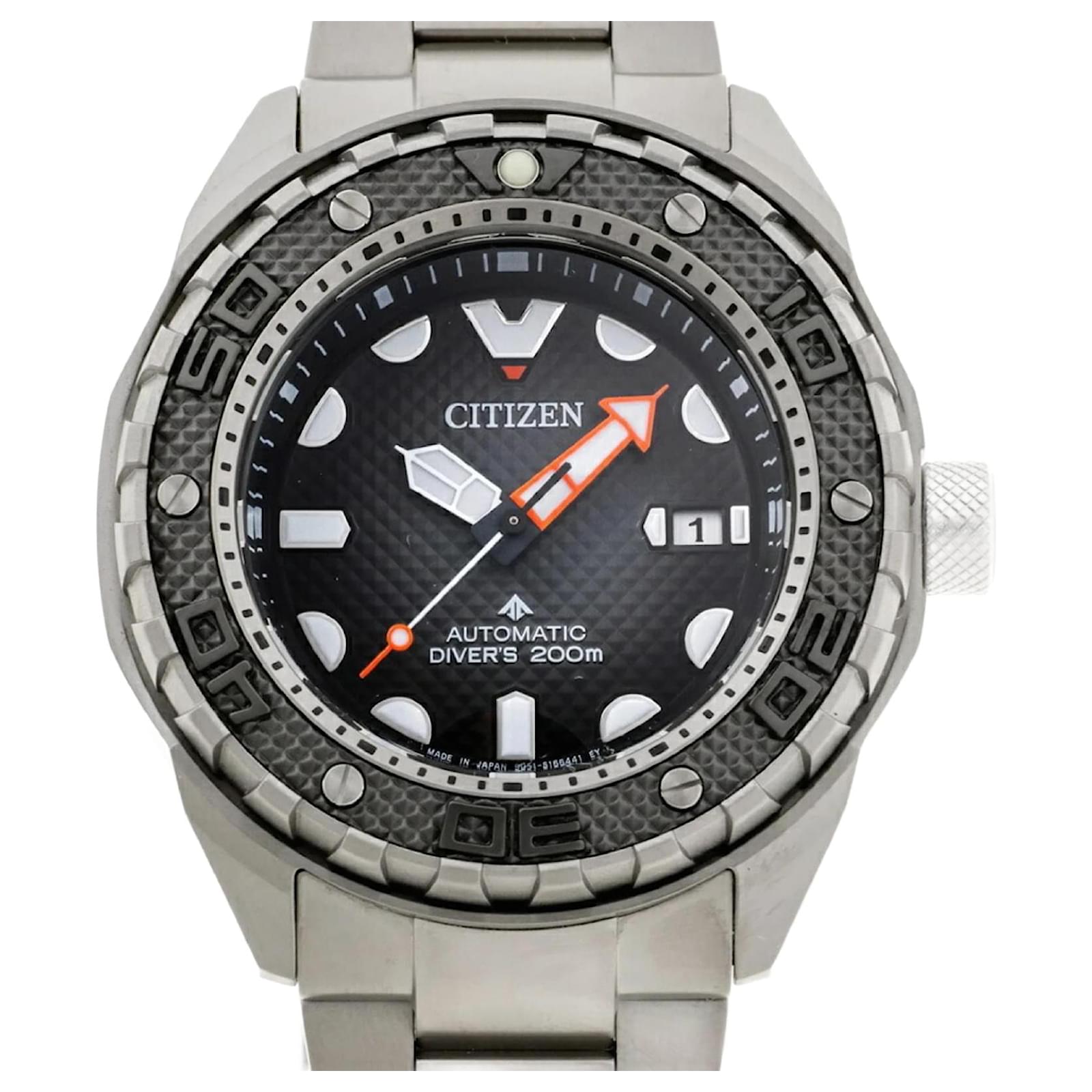 Citizens of Humanity Citizen Promaster Marine Mechanical Diver Watch  ref.2302550
