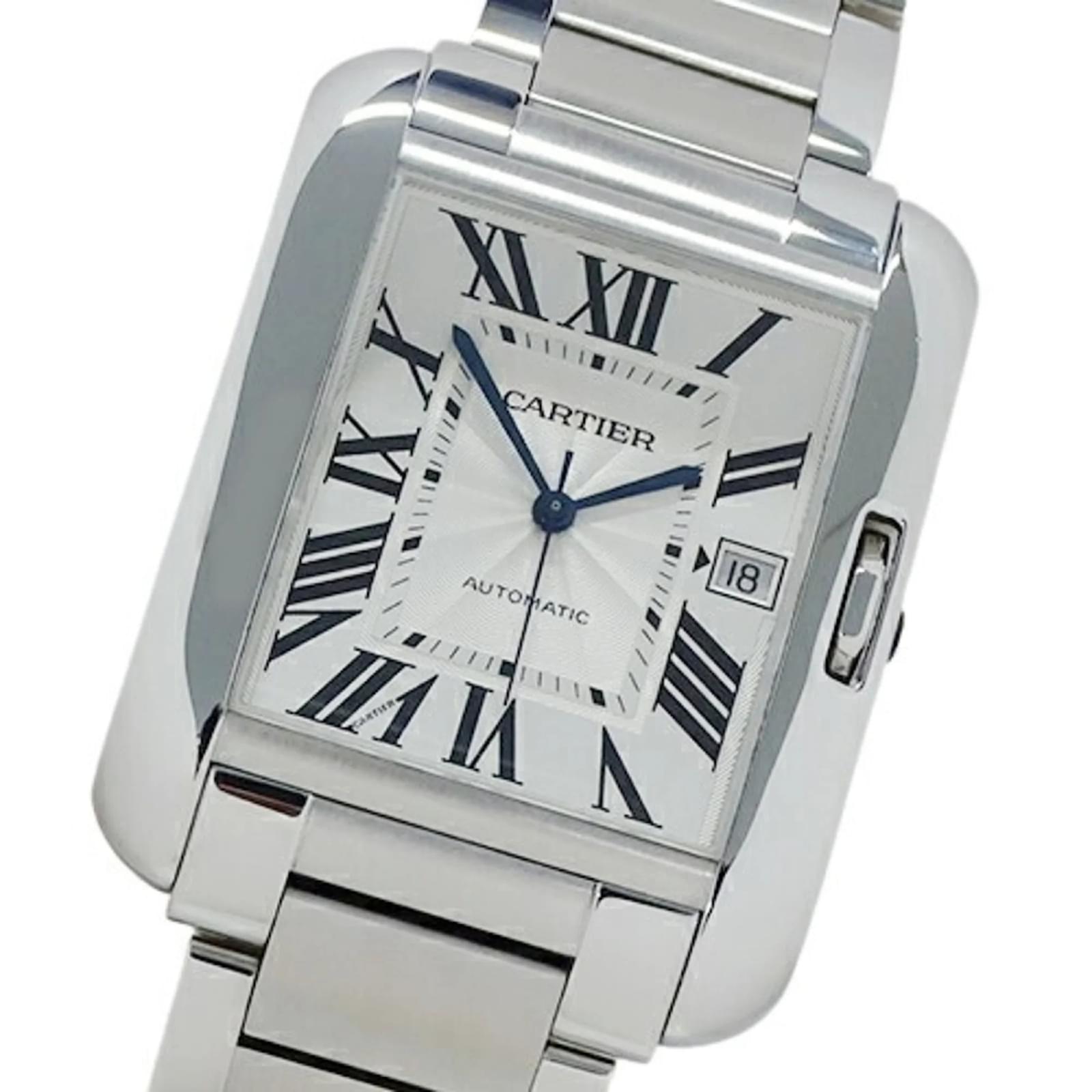 Cartier Men's Tank Anglaise XL Date Automatic Wristwatch  ref.1954578