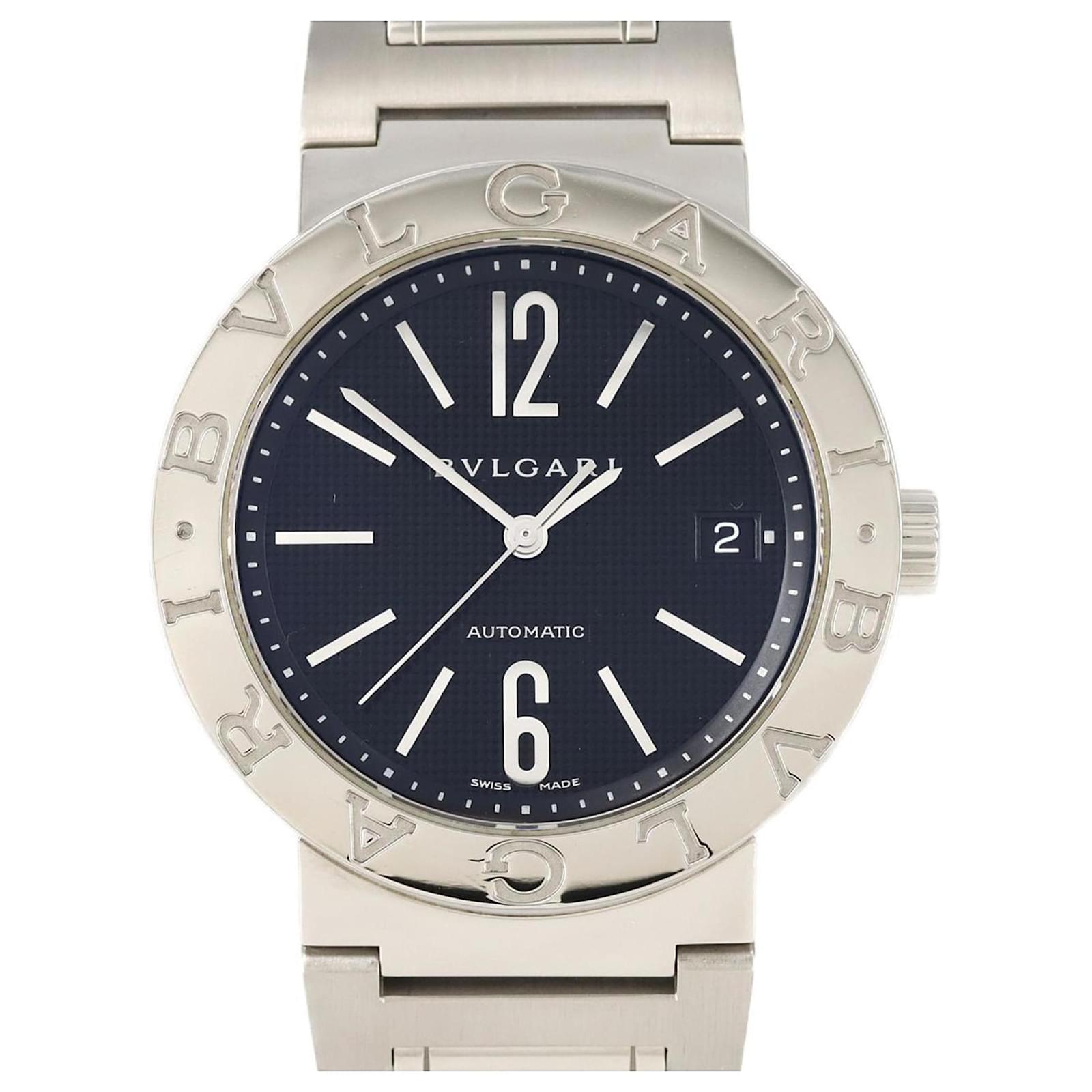 Bulgari Bvlgari BB38SSAUTO BB38BSSD AT SS Wristwatch  ref.2278739