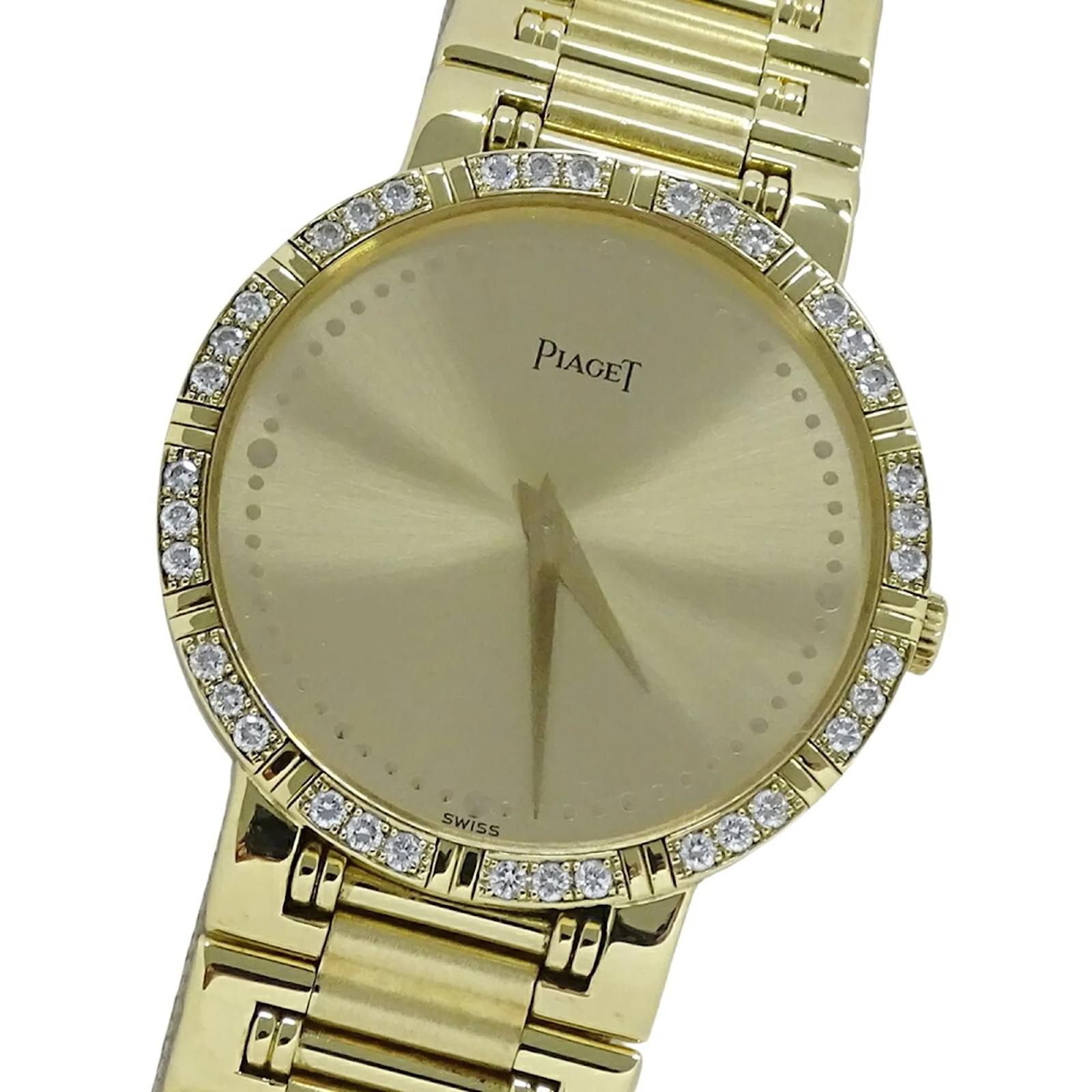 Piaget Dancer Diamond Quartz Wristwatch Yellow  ref.2271956