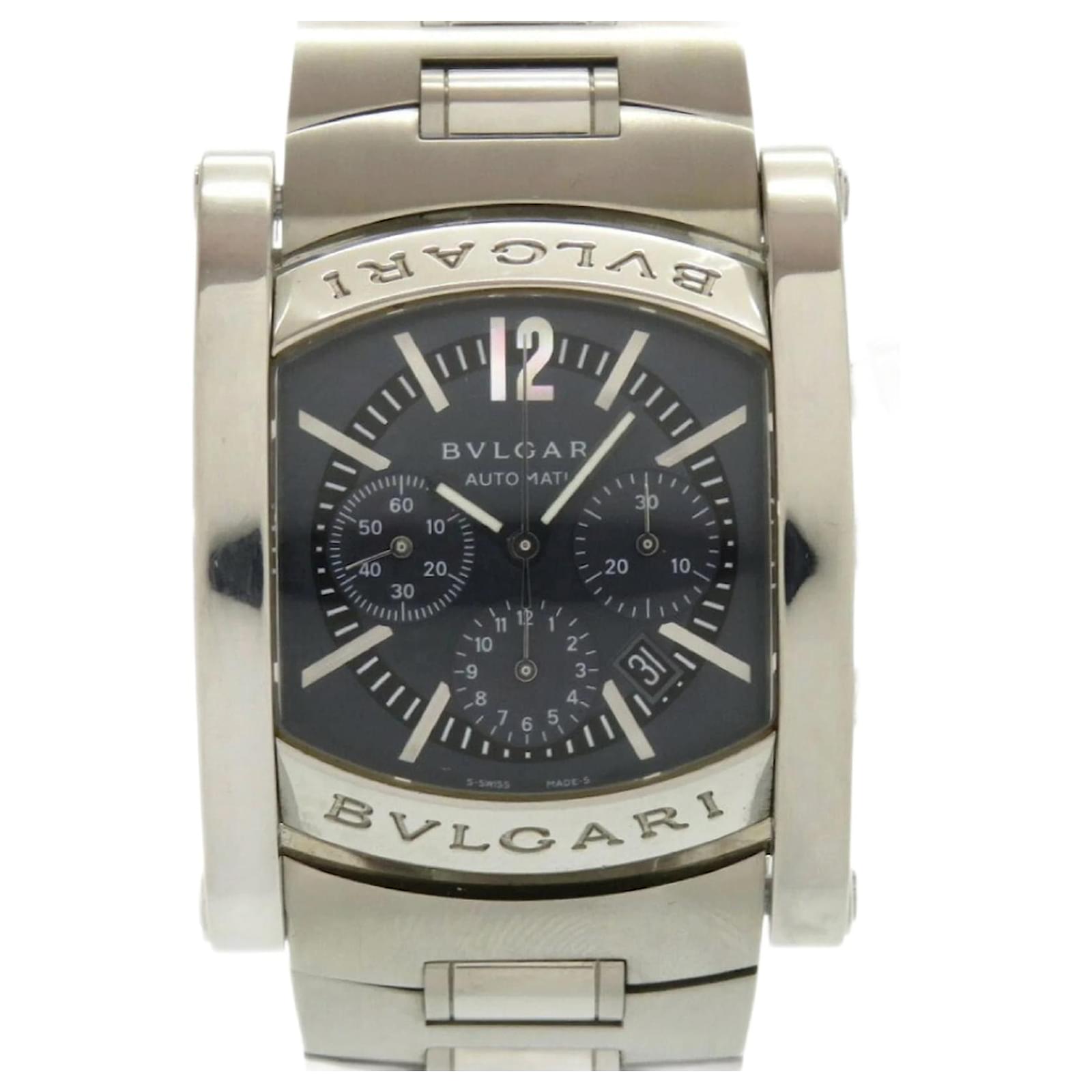 Bulgari Bvlgari Ashoma Chrono A4SCH SS Grey Automatic Watch  ref.2268623