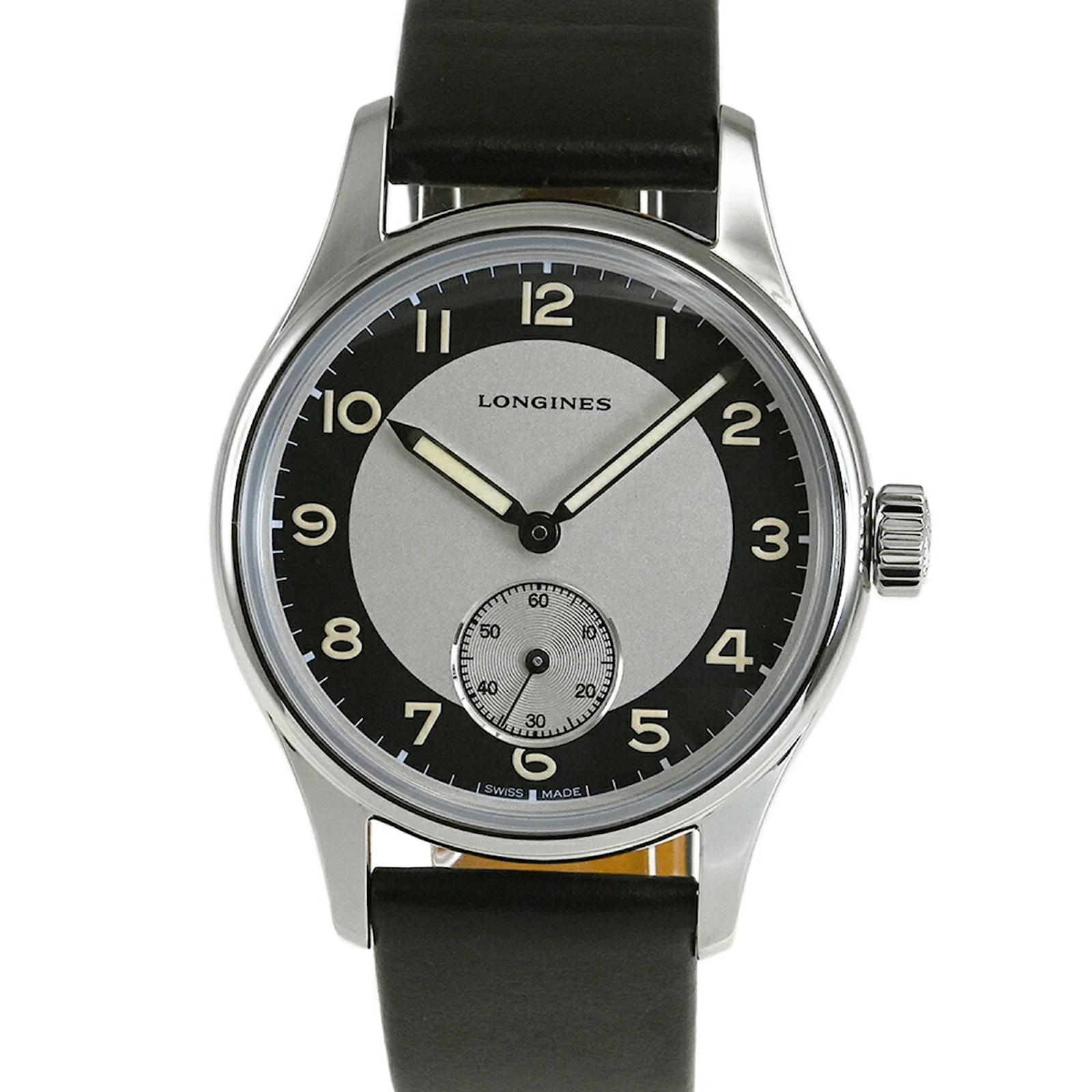 Longines Heritage Classic Tuxedo Watch L2.330.4.93.0  ref.1984079