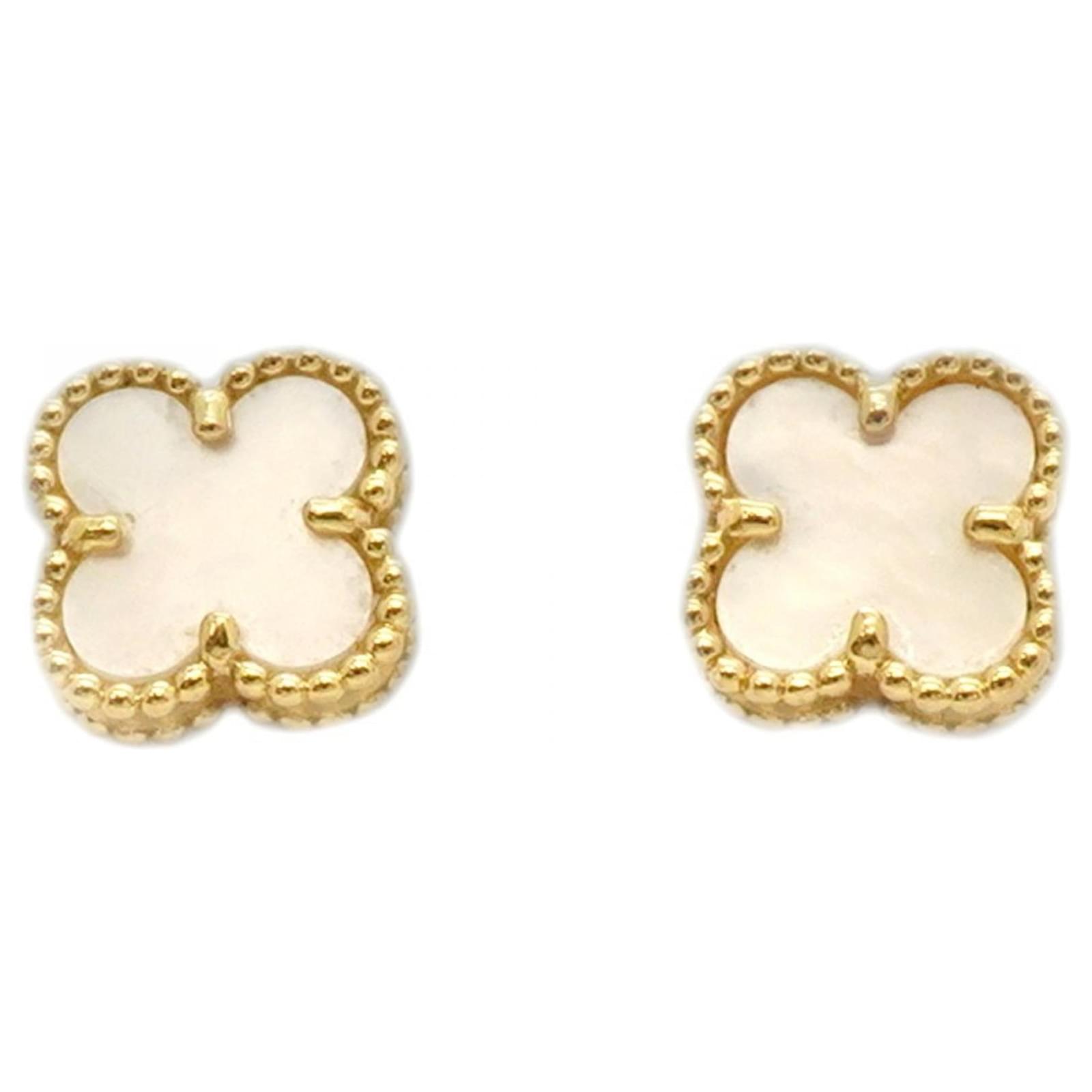Van Cleef & Arpels Sweet Alhambra Earrings Yellow gold  ref.2330016