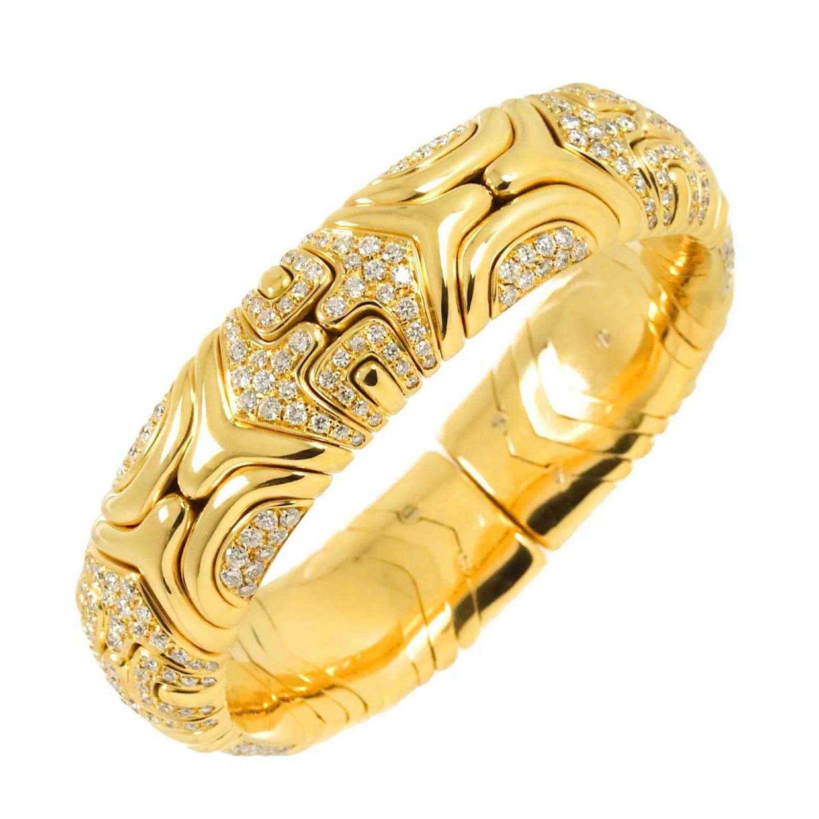 Bulgari Bvlgari Alveare Diamond Bangle Golden Yellow gold  ref.2329820