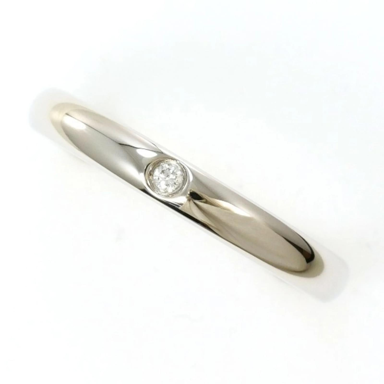 Tiffany & Co Tiffany Stacking Band PT950 Ring Platinum  ref.2226032