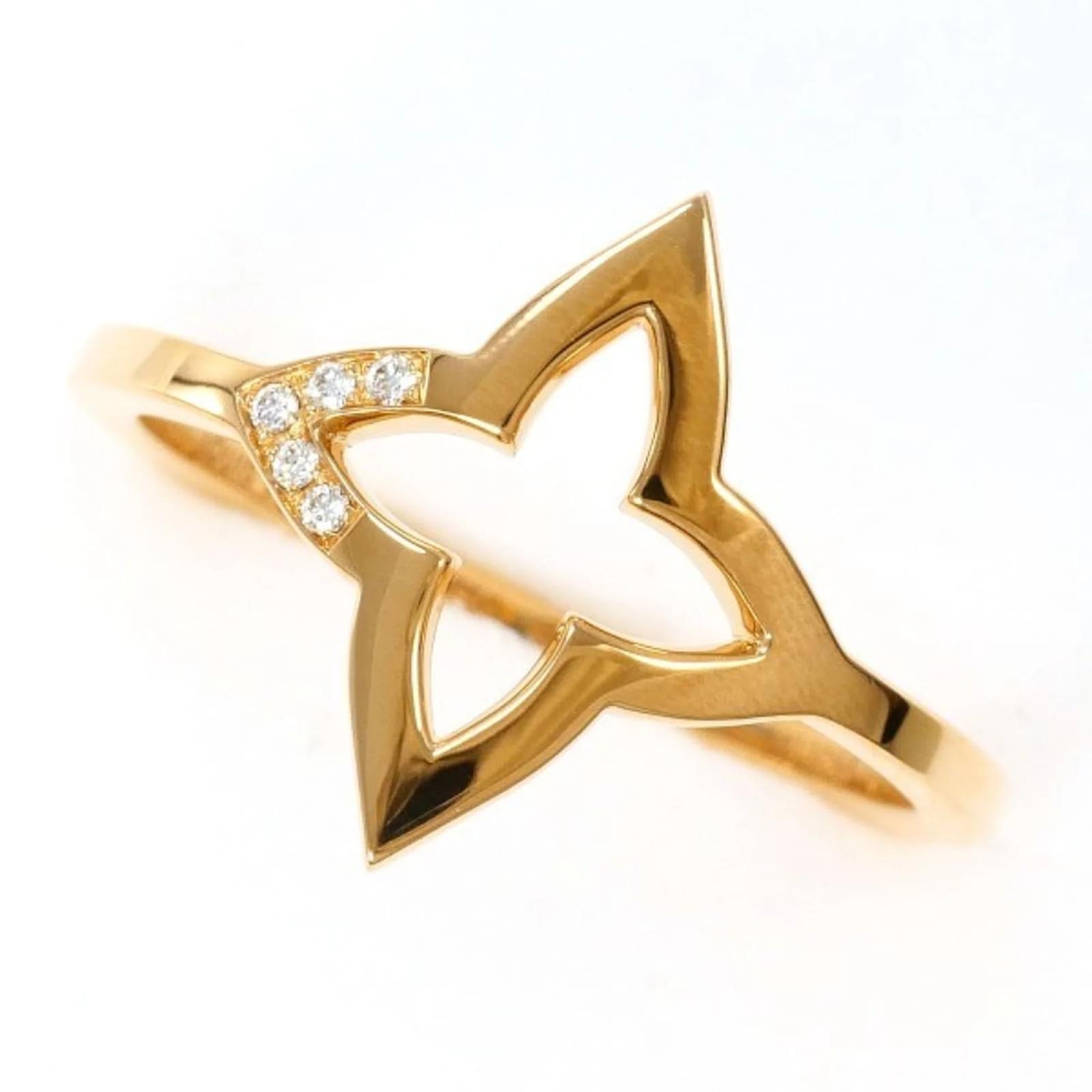 Louis Vuitton Ombre Blossom K18PG Ring Pink gold  ref.2226025
