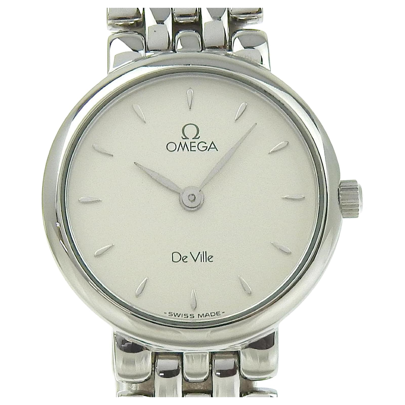 Omega De Ville Quartz Watch 4570.31 Silvery Steel Metal  ref.2326909