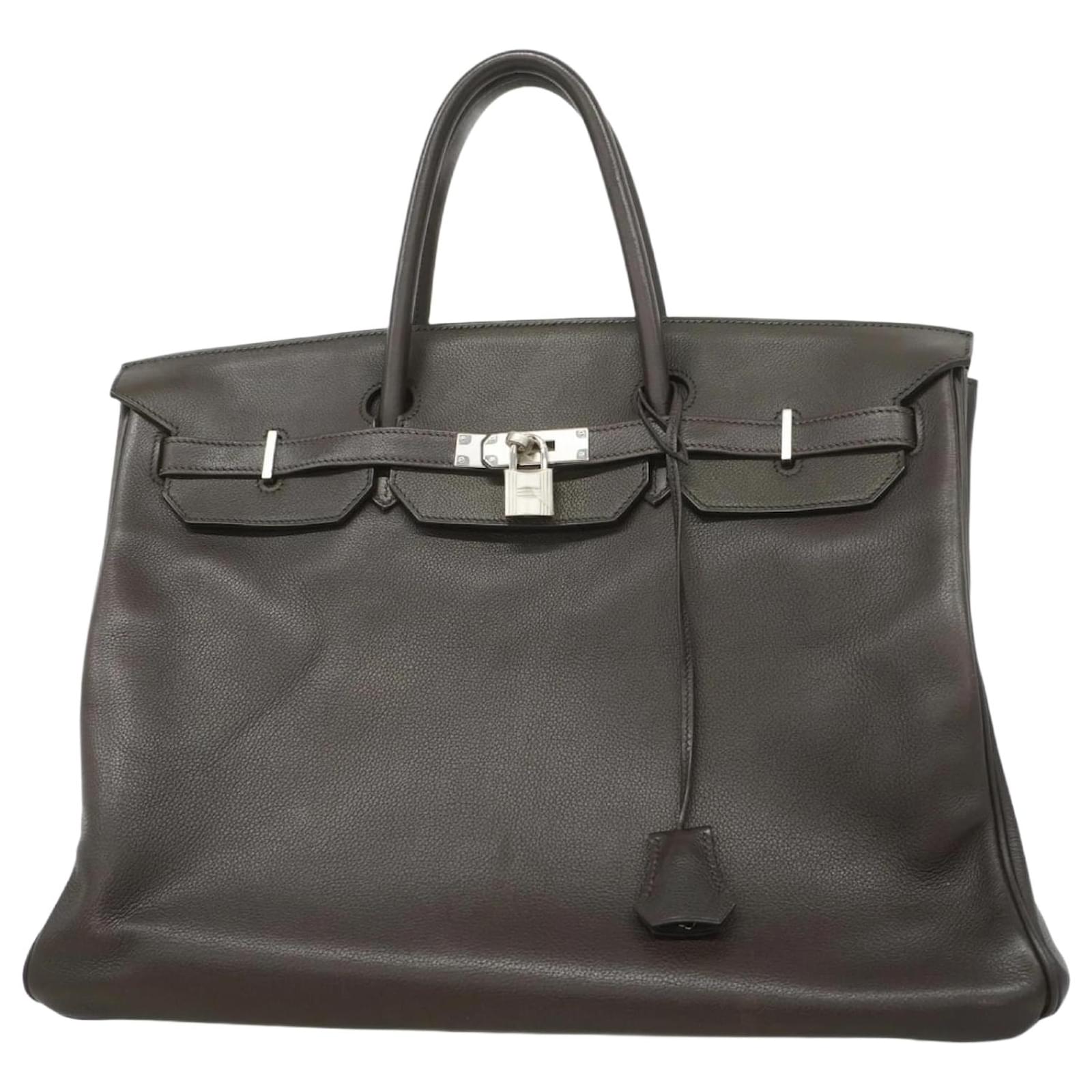 Hermès Hermes Birkin 40 Handbag in Chocolate  ref.2281863