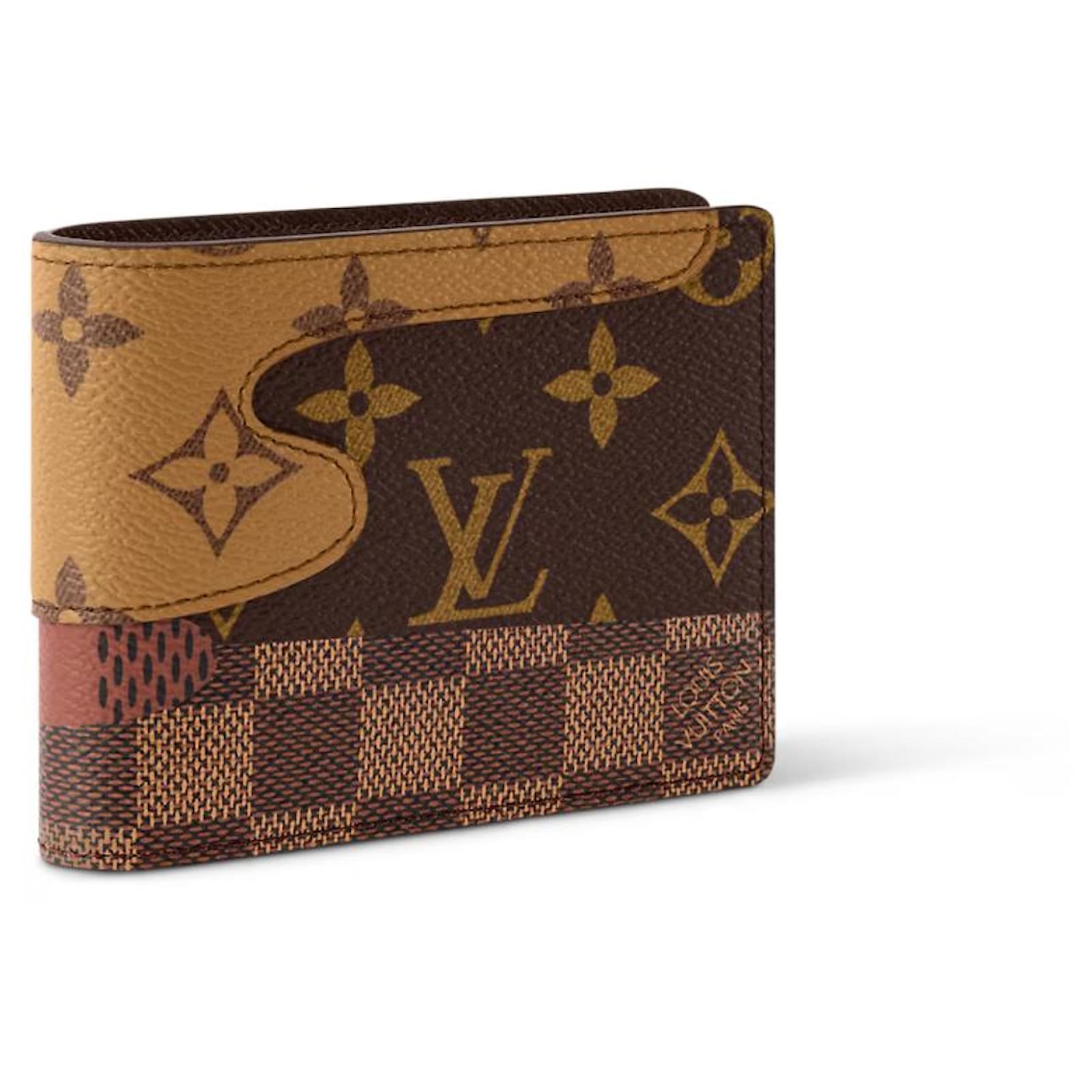 Louis Vuitton LV Slender Nigo new Brown Cloth  ref.2315233