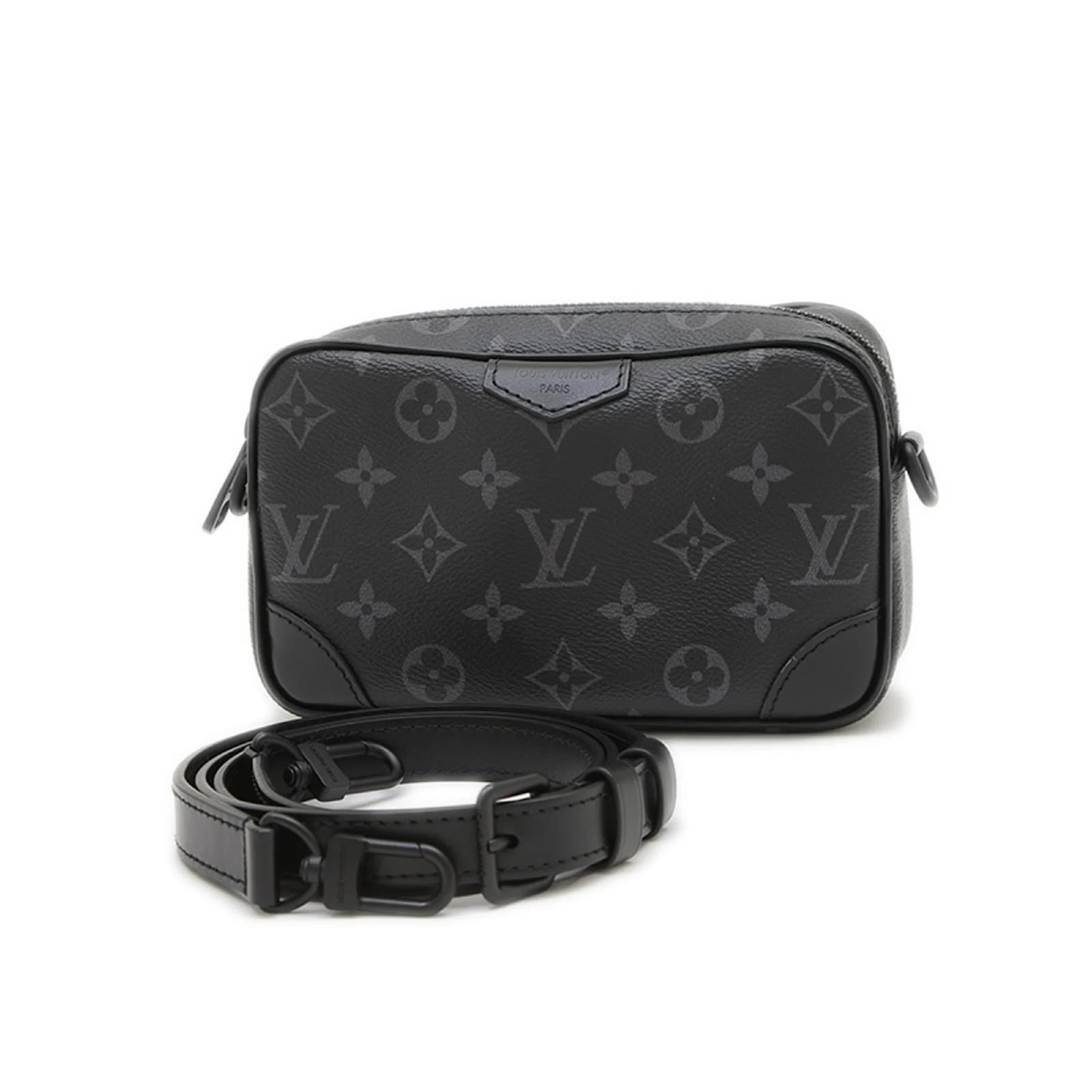 Louis Vuitton Monogram Eclipse Trocadero Wearable Wallet Shoulder Bag Cloth  ref.2314507