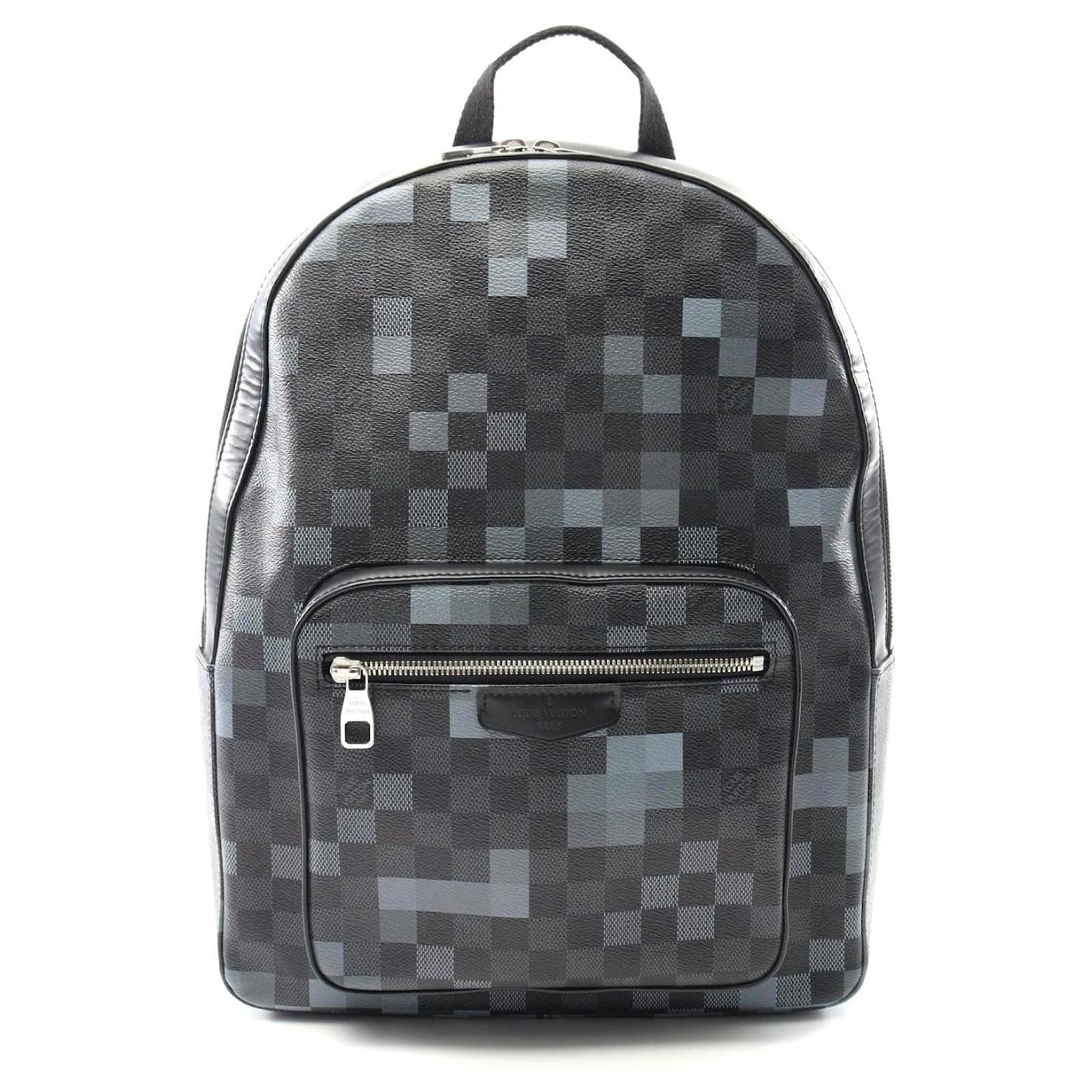 Louis Vuitton Josh Backpack Damier Graphite Black Cloth  ref.2313764