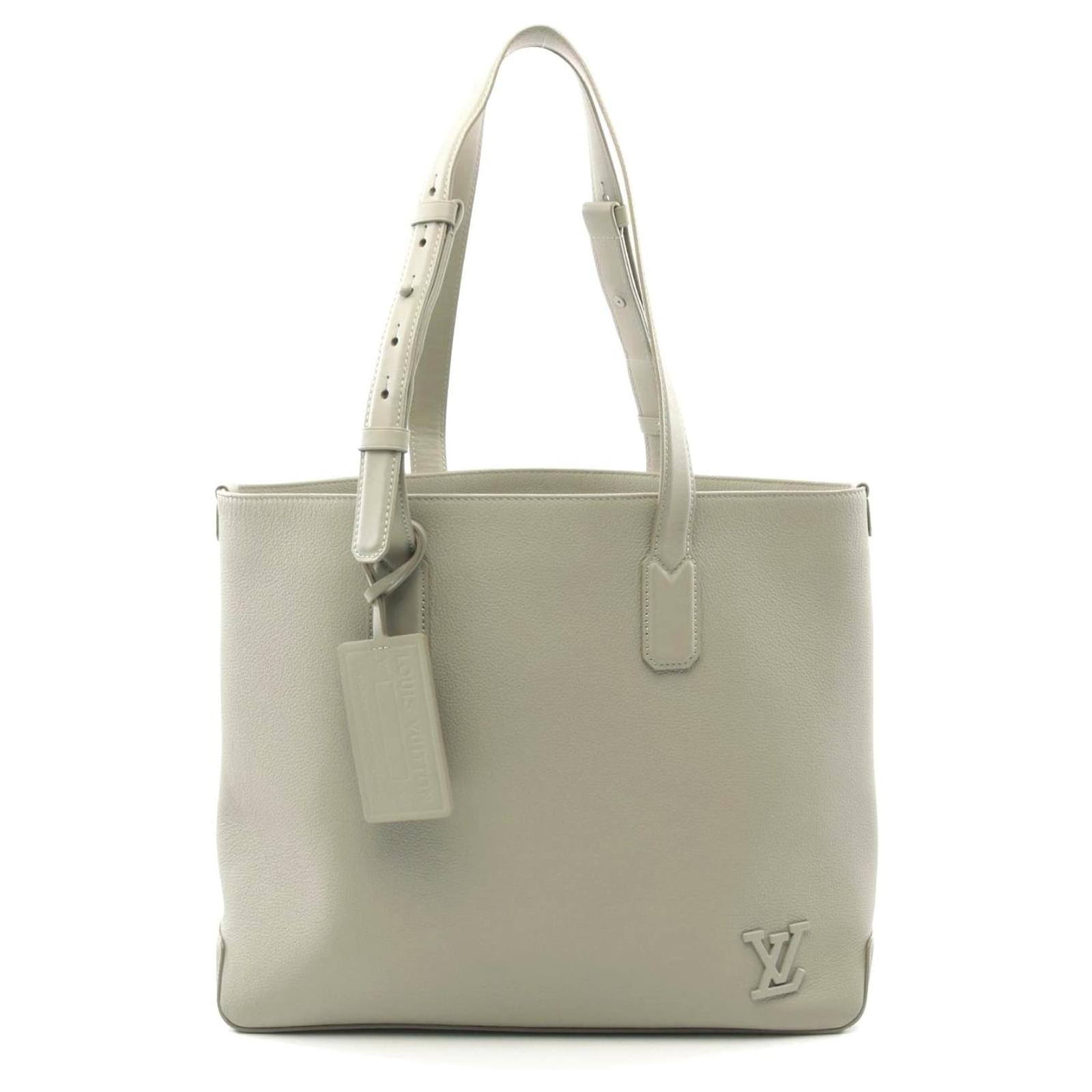 Louis Vuitton Fastline Leather Tote Bag Brown Beige Pony-style calfskin  ref.2307864