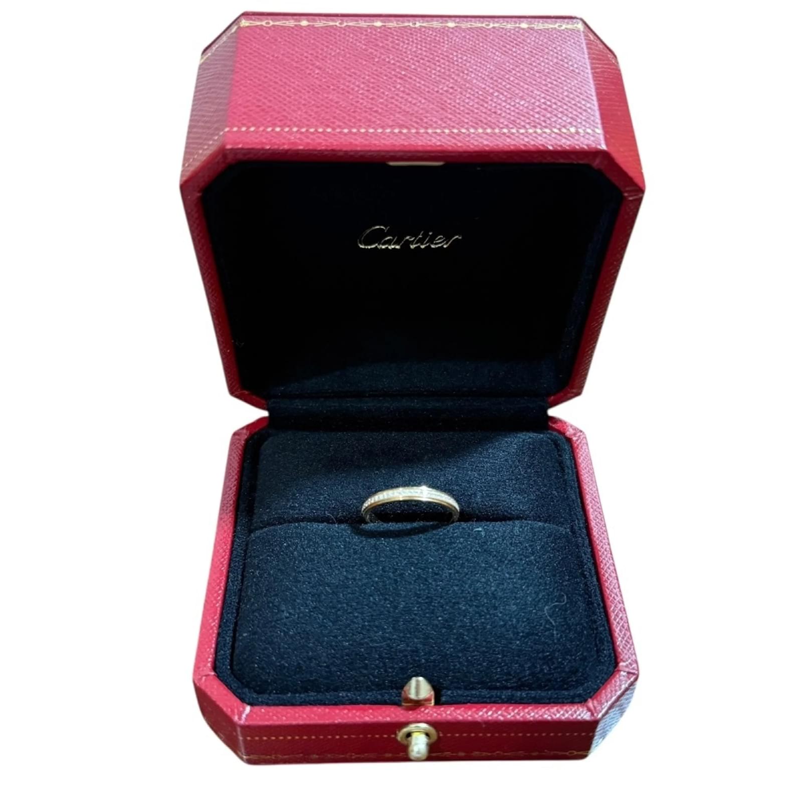 Cartier Amour Diamant Léger Diamond Ring Golden Pink gold  ref.2314569