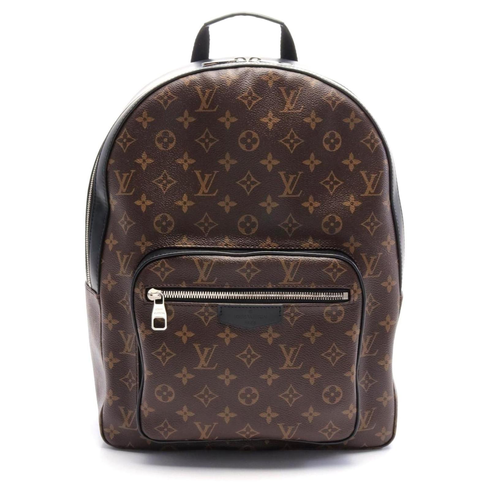 Louis Vuitton Josh Monogram Macassar Backpack Brown Cloth  ref.2307597