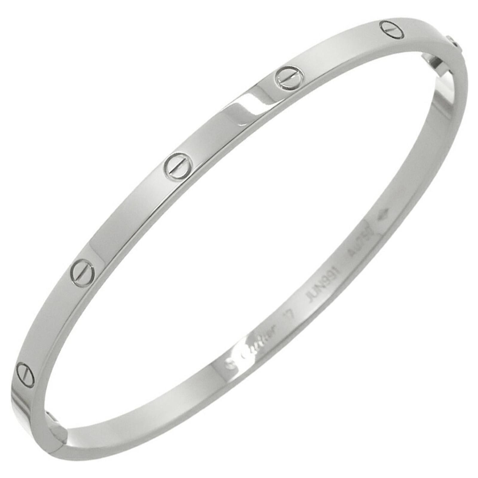 Cartier Love Bracelet in White Gold  ref.2322826