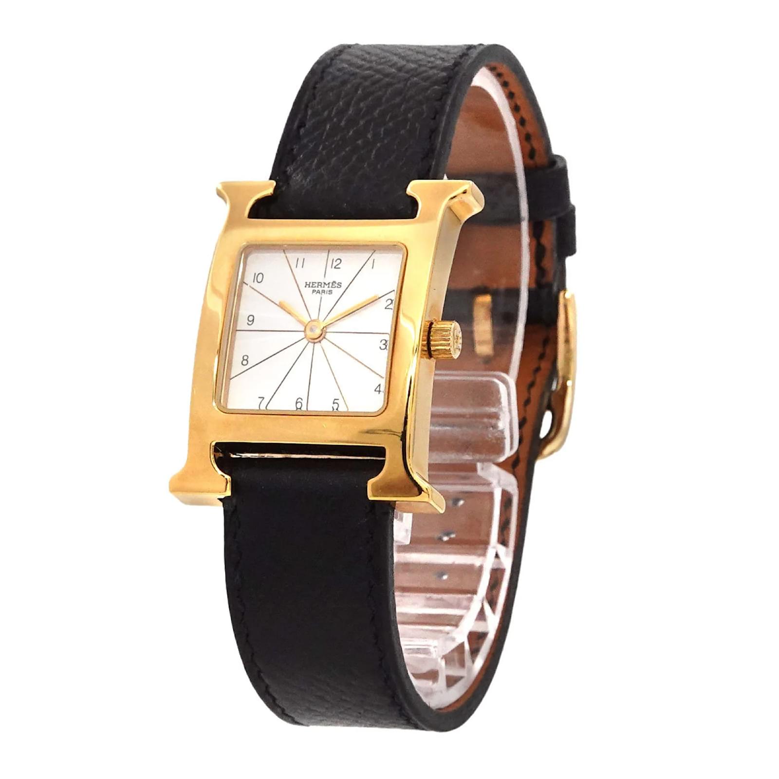 Hermès Hermes H Watch Ramsus RS1 201 Ladies' White Quartz  ref.2322244