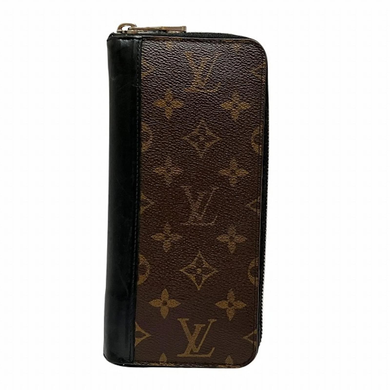 Louis Vuitton Monogram Macassar Long Wallet Brown  ref.2299527