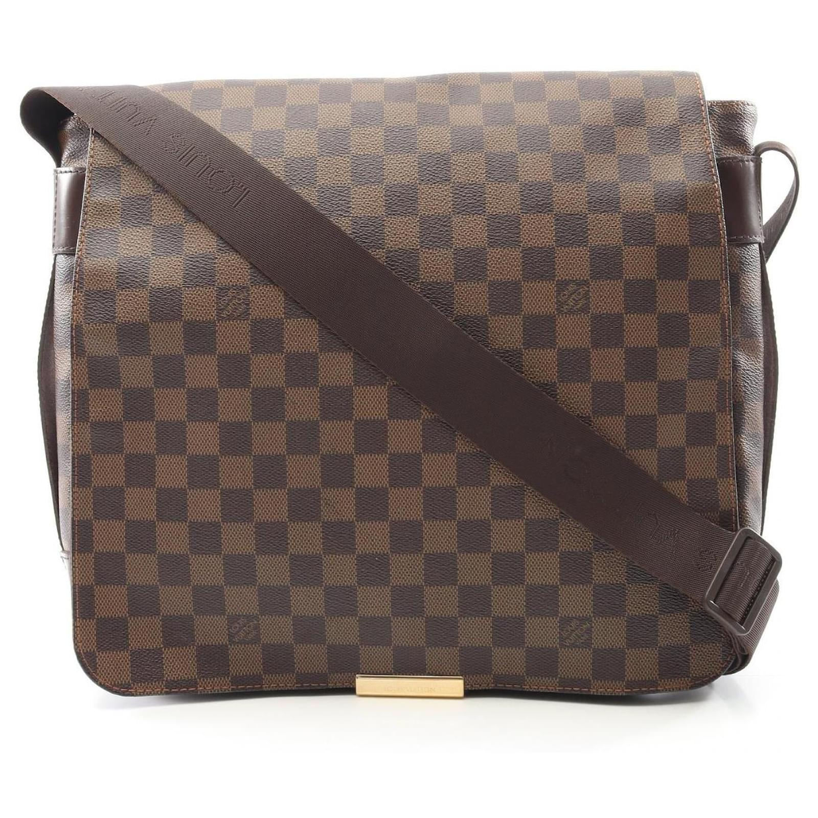 Louis Vuitton Bastille Damier Ebene Coated Canvas Shoulder Bag Brown Cloth  ref.2297823