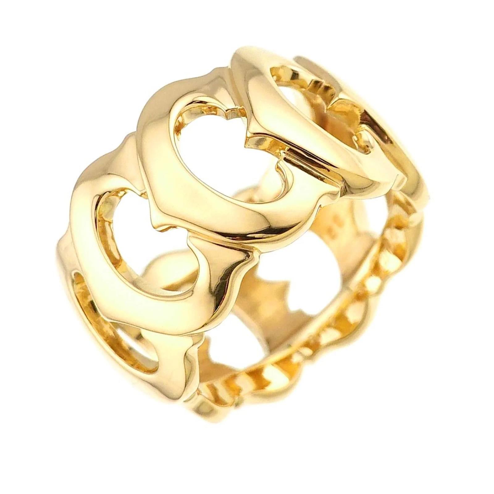 Cartier C de #52 Band Ring in 18K Yellow Gold  ref.2322060