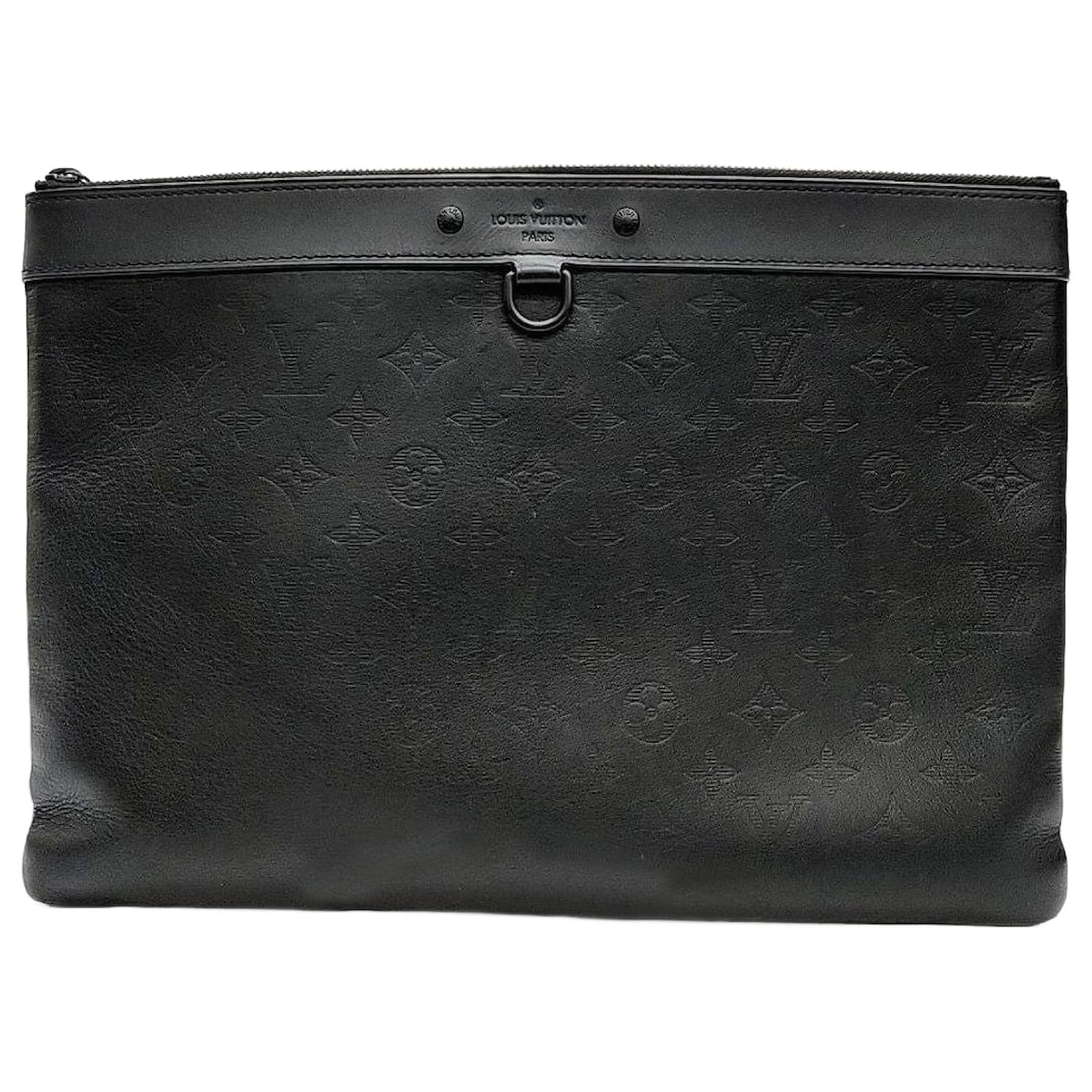 LOUIS VUITTON Discovery Pochette Clutch (4599271) Black  ref.2283692