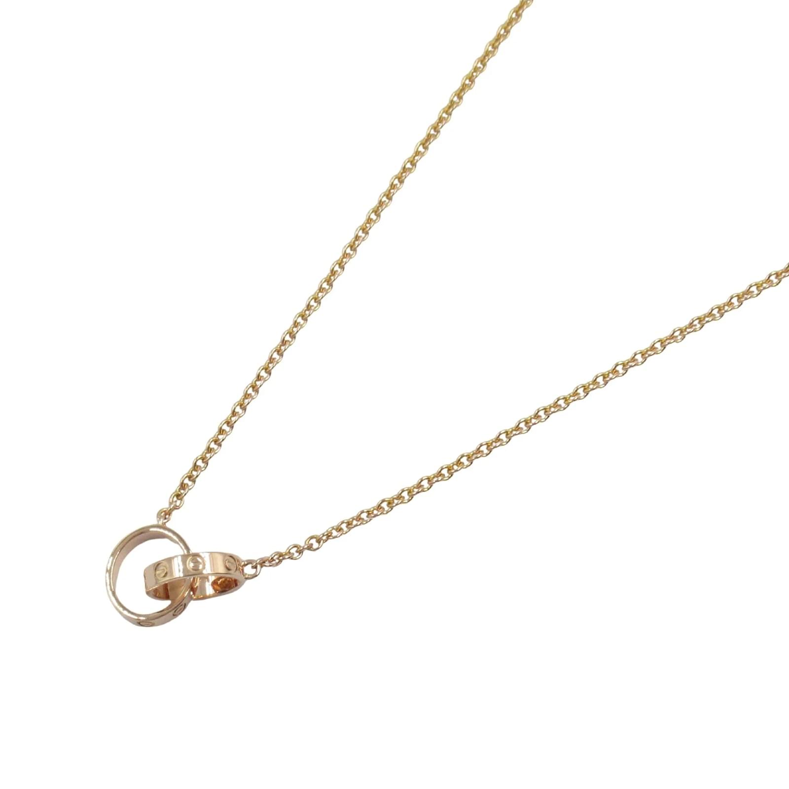 Cartier Baby Love Necklace in 18K Pink Gold Golden  ref.2321793