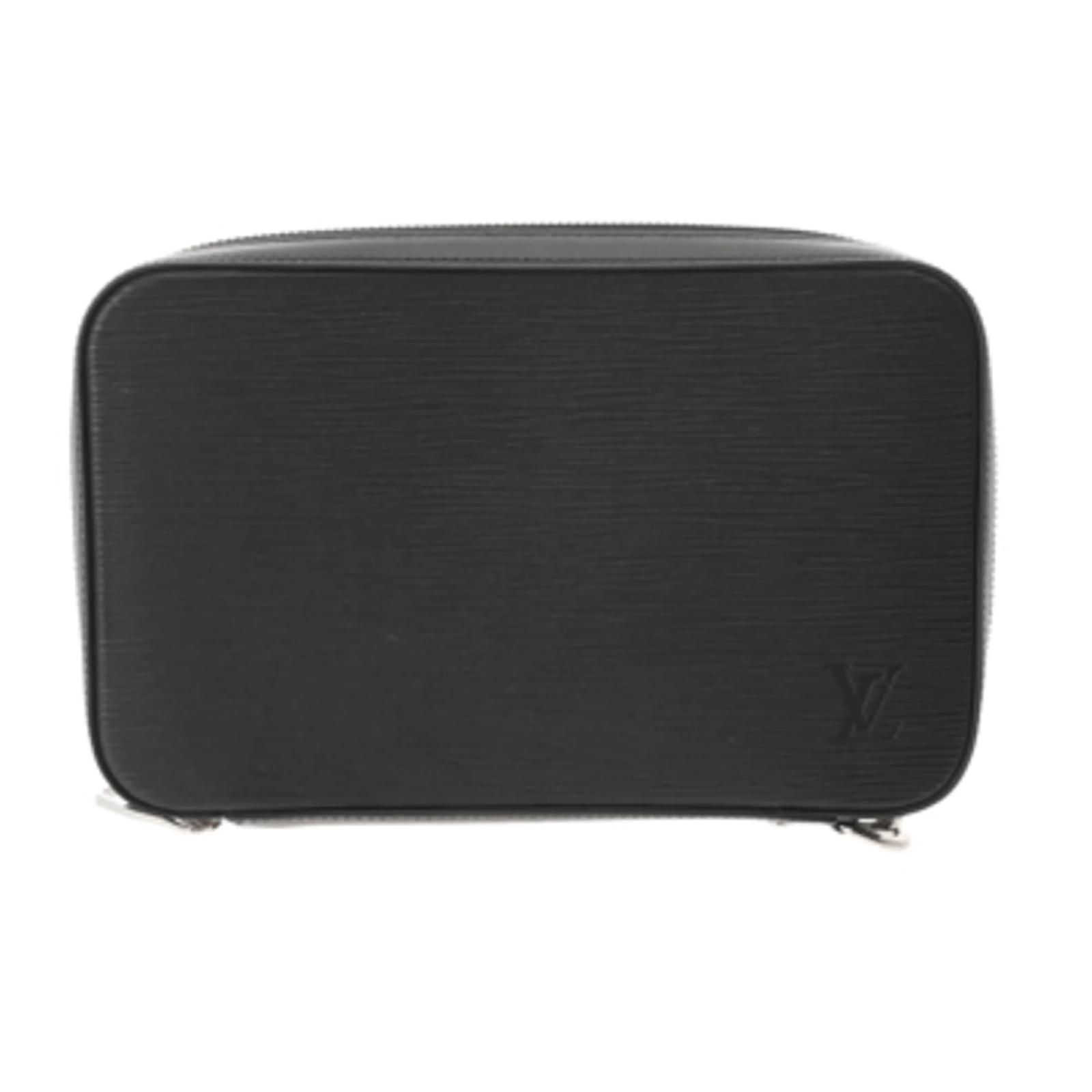 Louis Vuitton Epi Dandy Wallet Noir Black Leather  ref.2282308