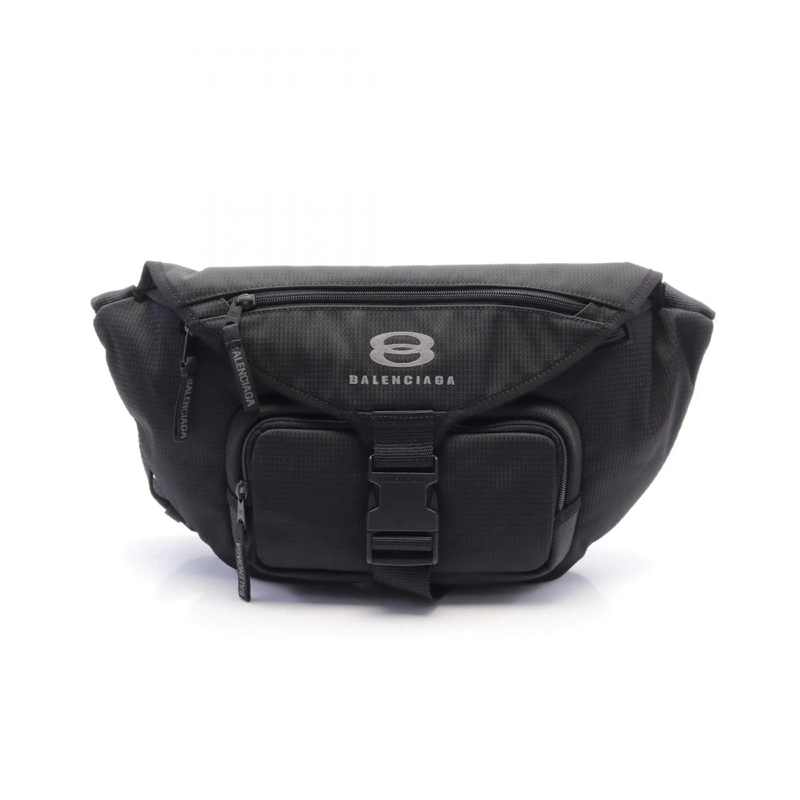 Balenciaga Unity Beltpack L Waist Bag Black Nylon  ref.2293302