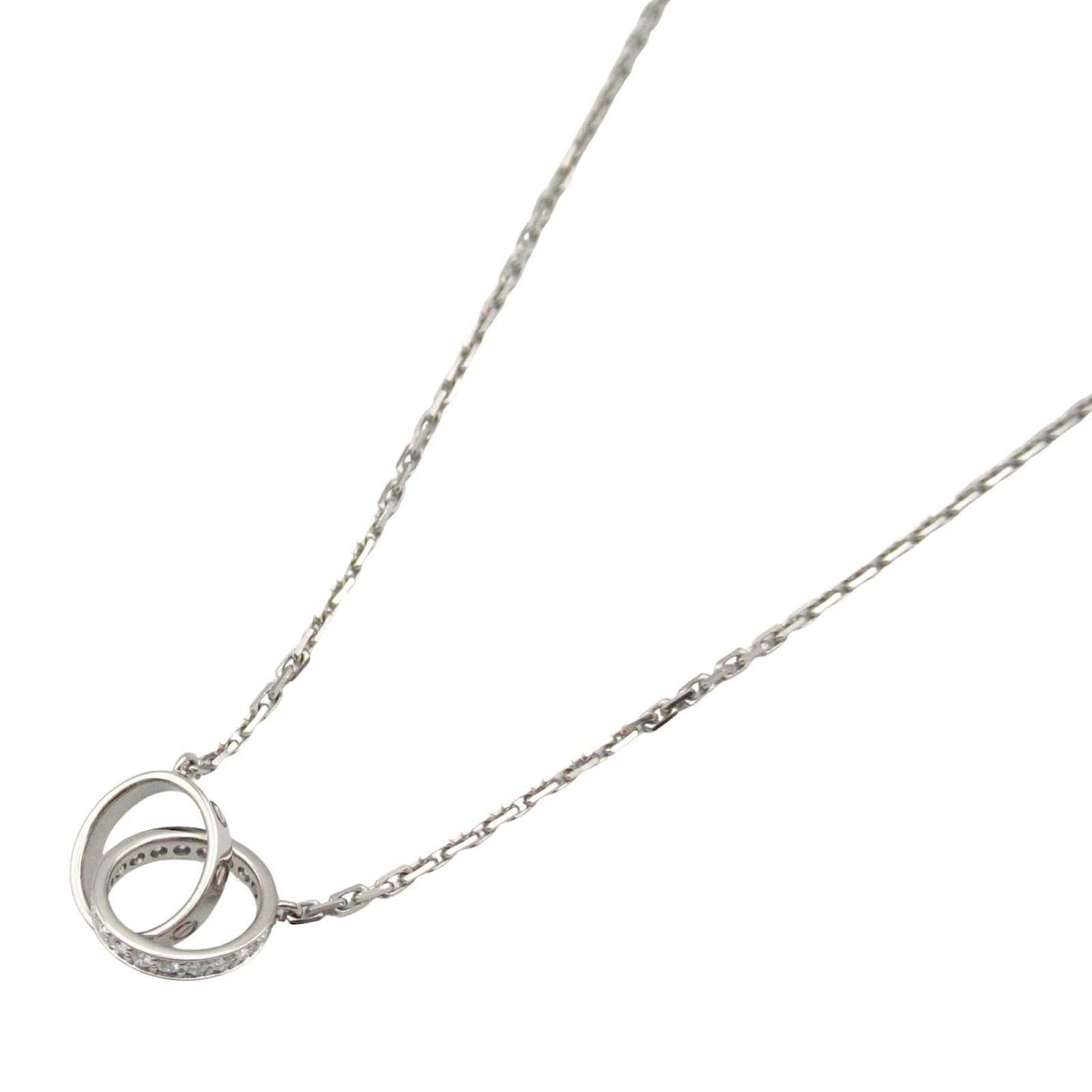 Cartier Baby Love Necklace in 18K White Gold  ref.2320989