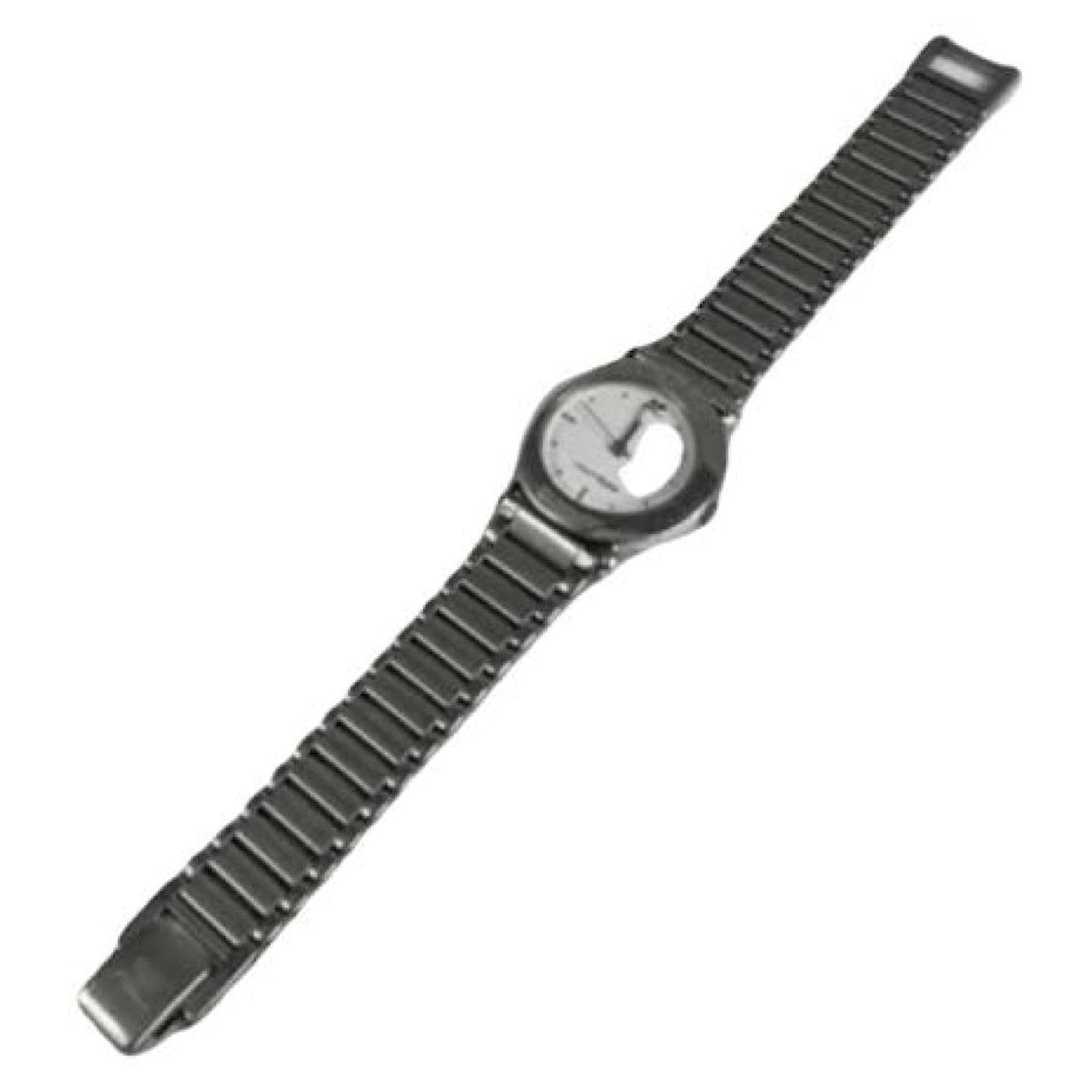 Courreges Courrèges Silver Steel Watche Silvery  ref.2319294