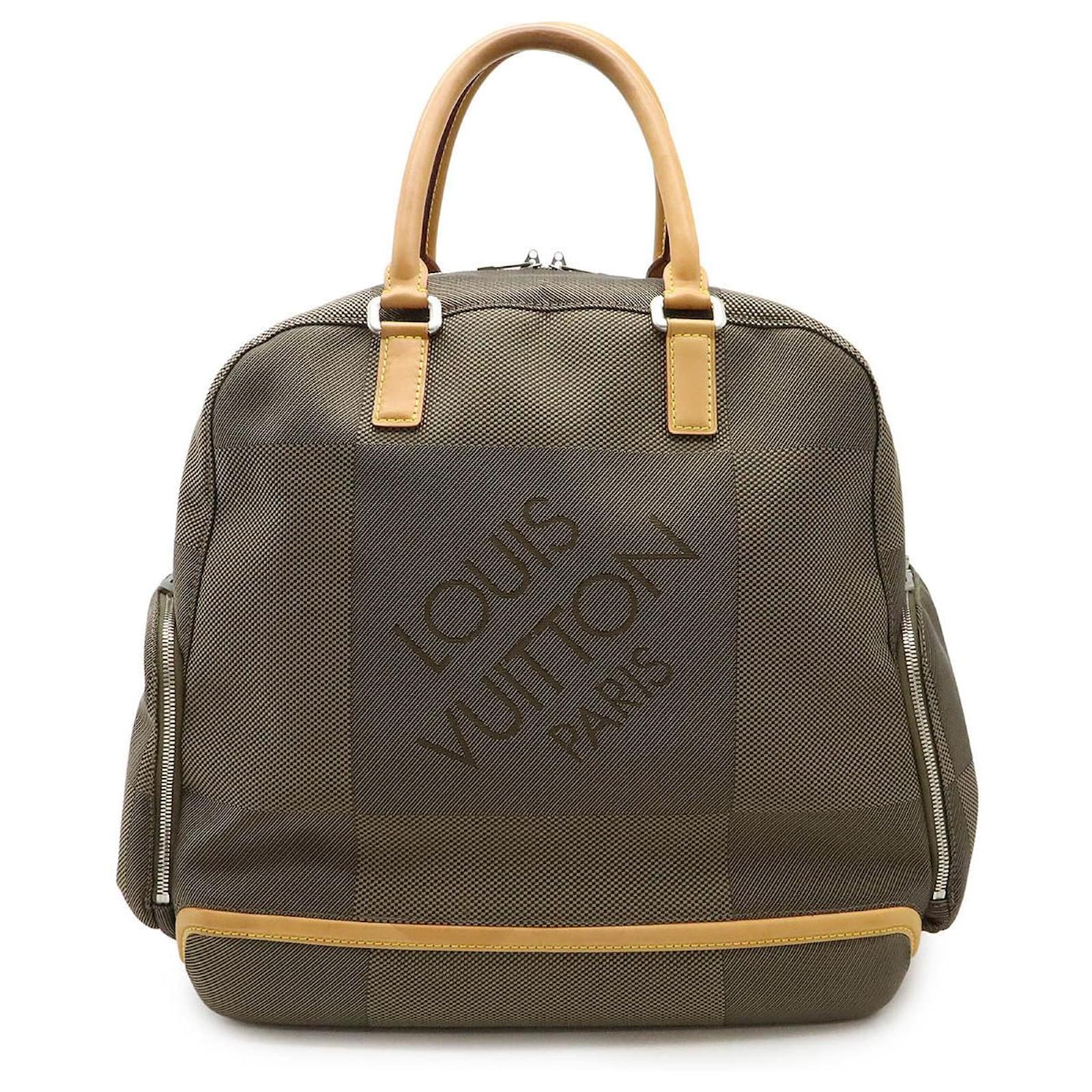 Louis Vuitton Aventure Damier Geant Boston Bag Brown Cloth  ref.2276229