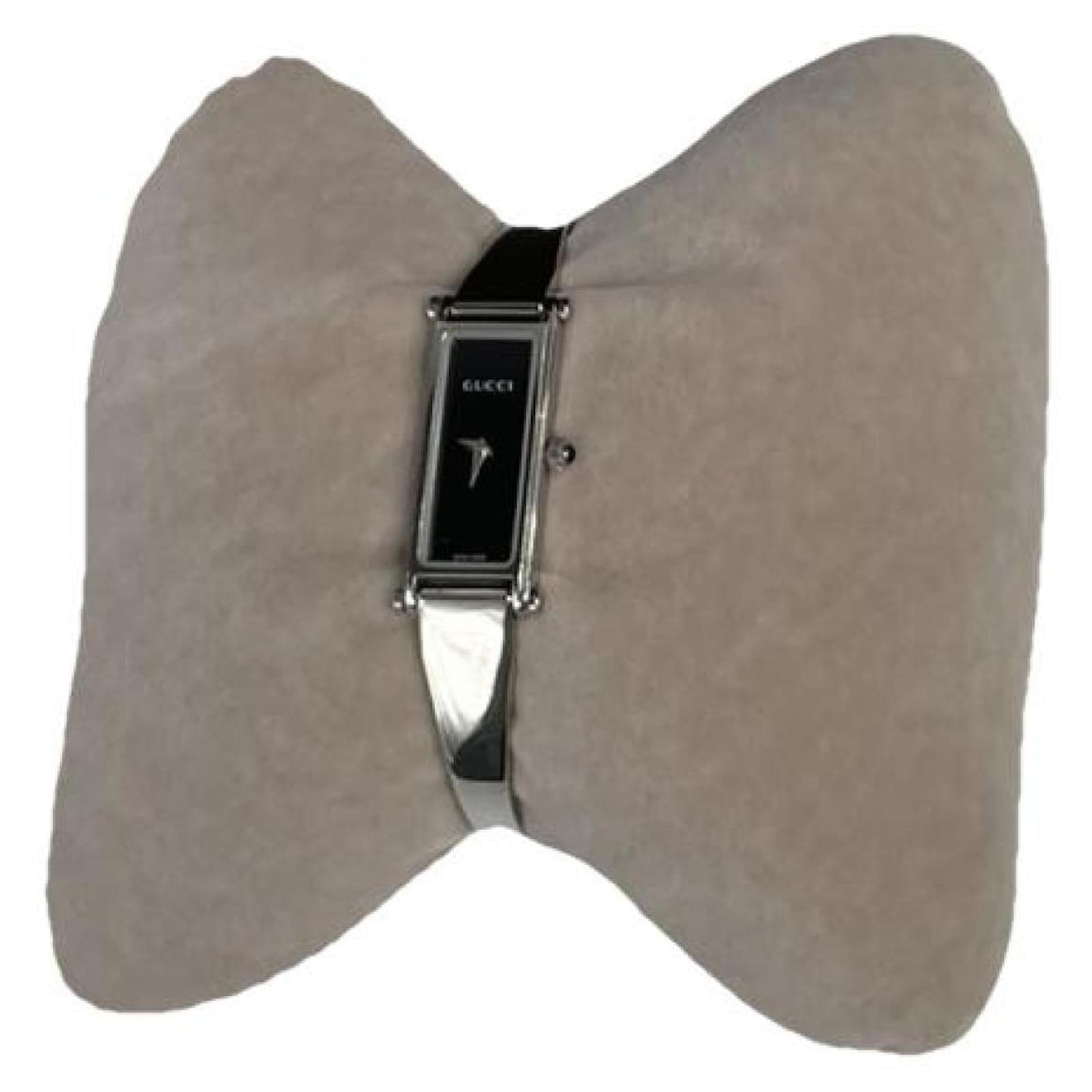 Gucci Horsebit Silver Steel Watche Silvery  ref.2319260