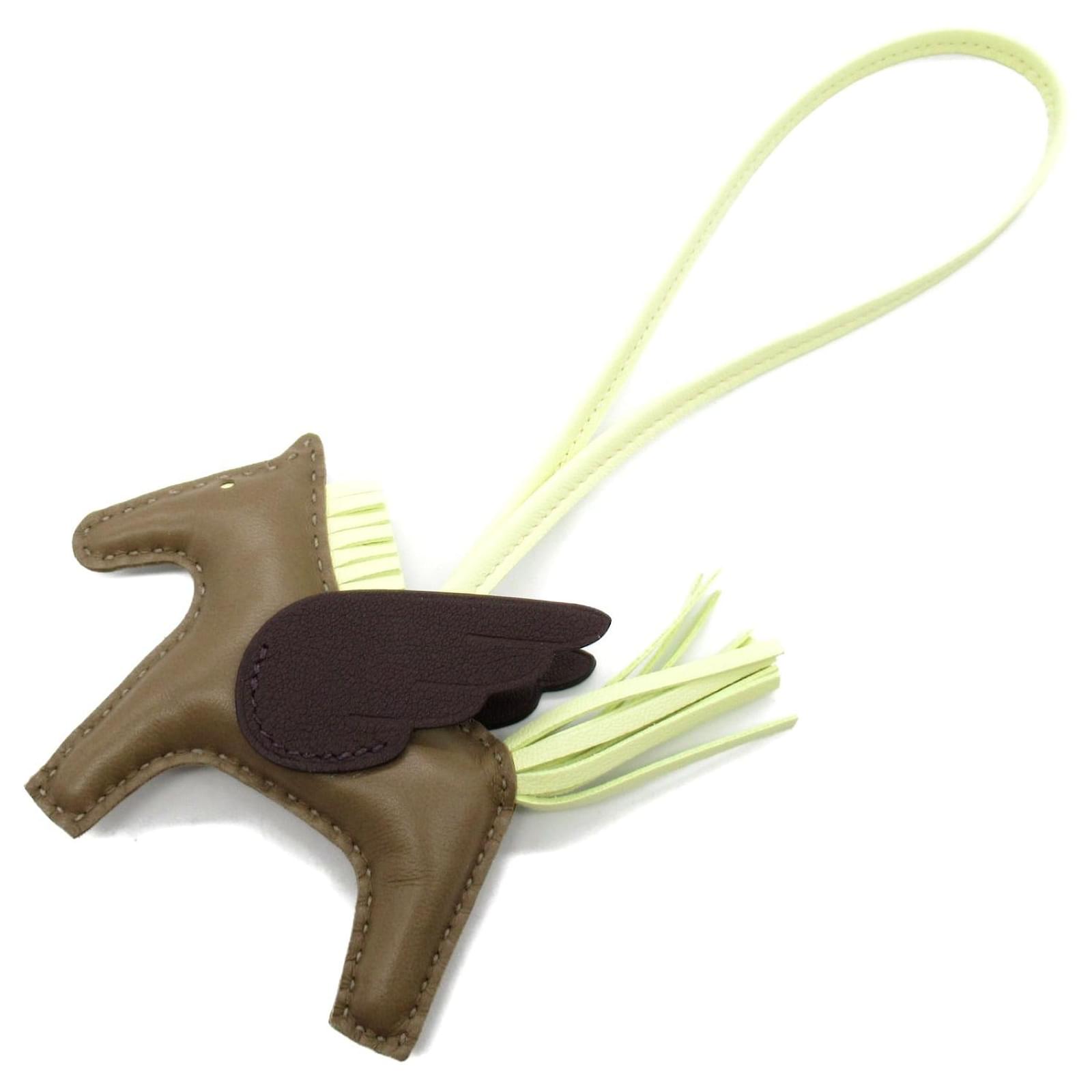 Hermès Hermes Rodeo Pegasus PM Leather Charm Brown  ref.2307791
