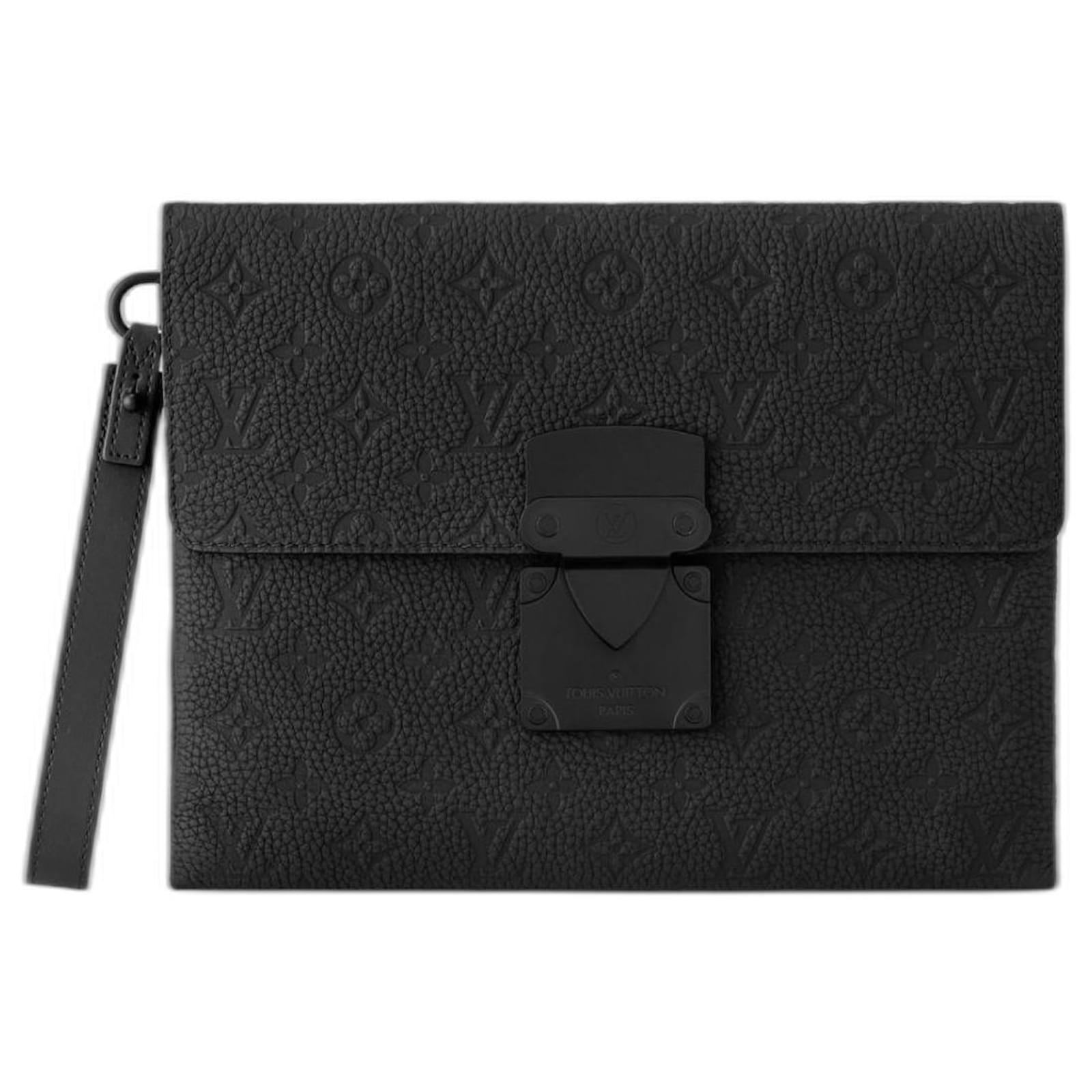 Louis Vuitton Bags Briefcases Black Leather  ref.2272766