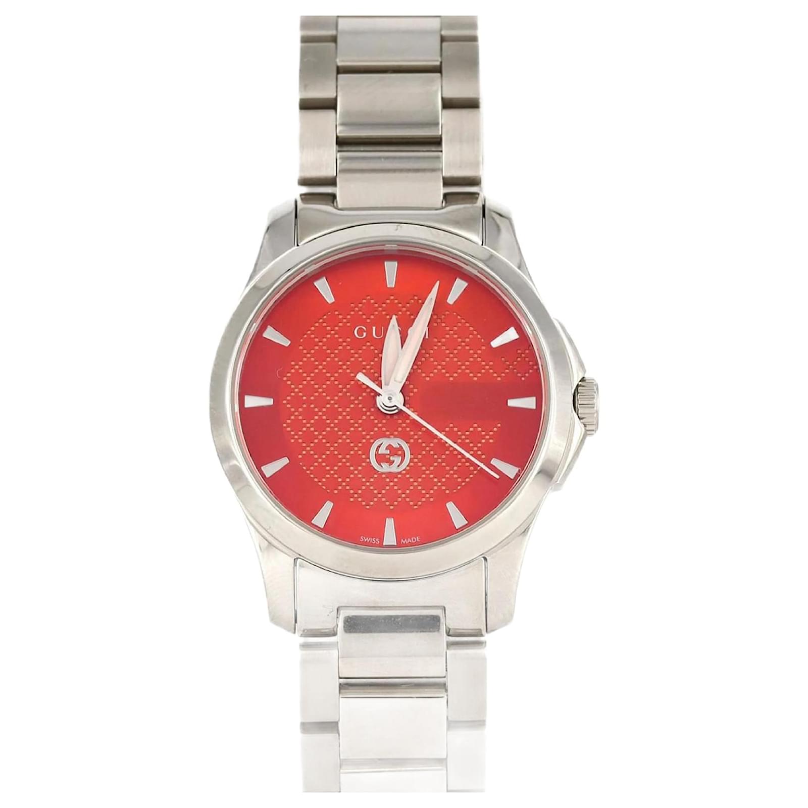 Gucci G-Timeless 126.5 YA1265049 Stainless Steel Quartz Watch  ref.2313293