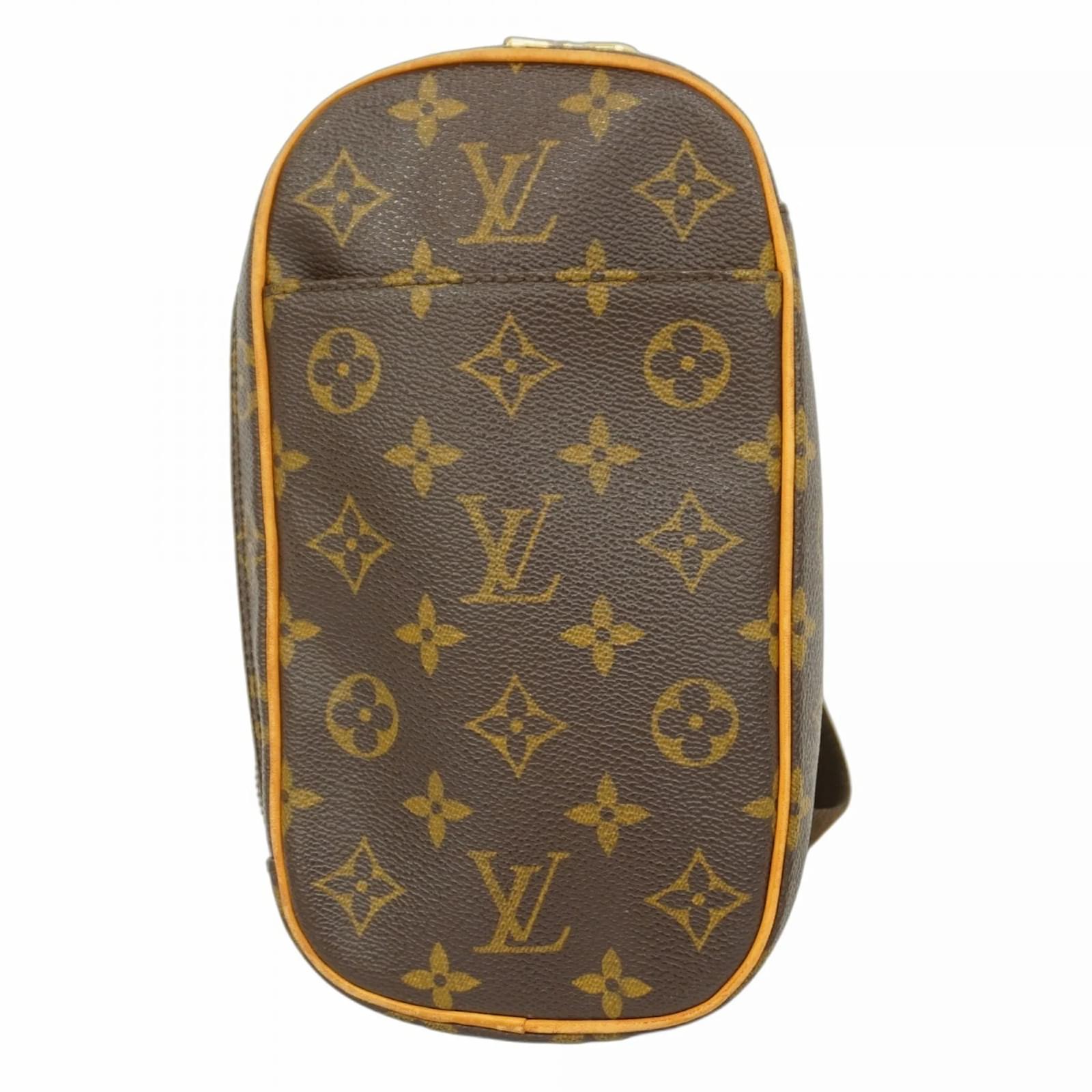 Louis Vuitton Body Bag Monogram Pochette Ganjou M51870 Brown  ref.2272198