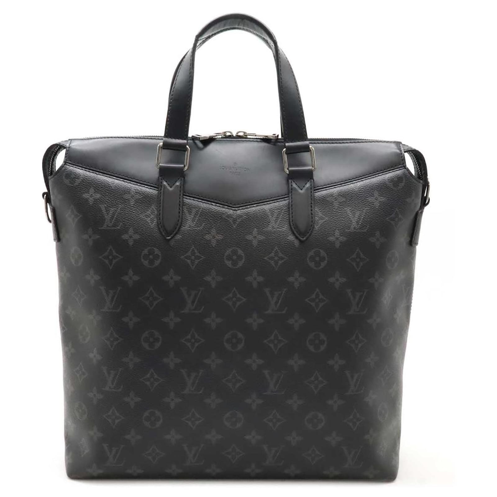 Louis Vuitton Monogram Eclipse Explorer Briefcase M40567 Black Cloth  ref.2270790