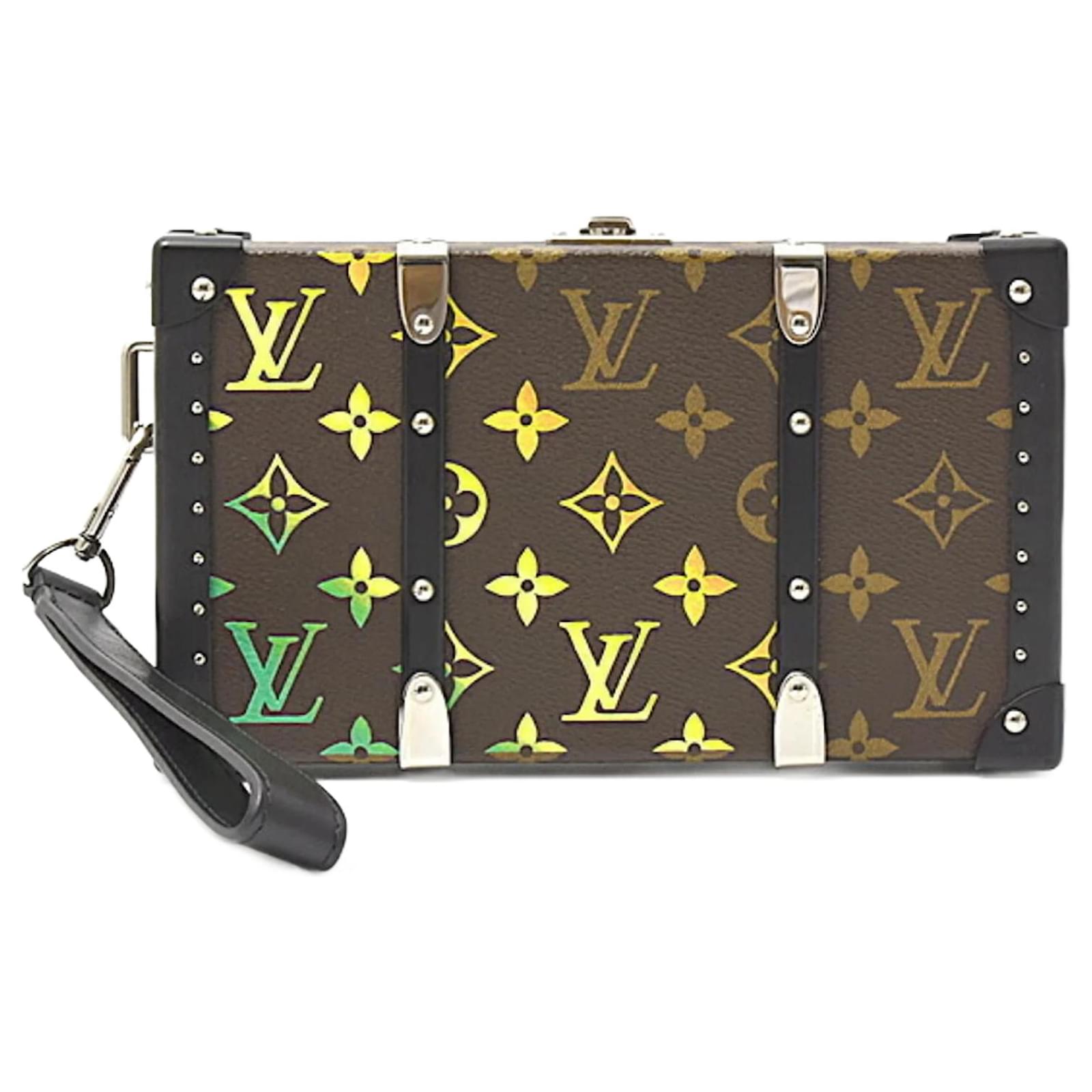 Louis Vuitton Men's Long Wallet in Monogram Macassar Patent leather  ref.2268090