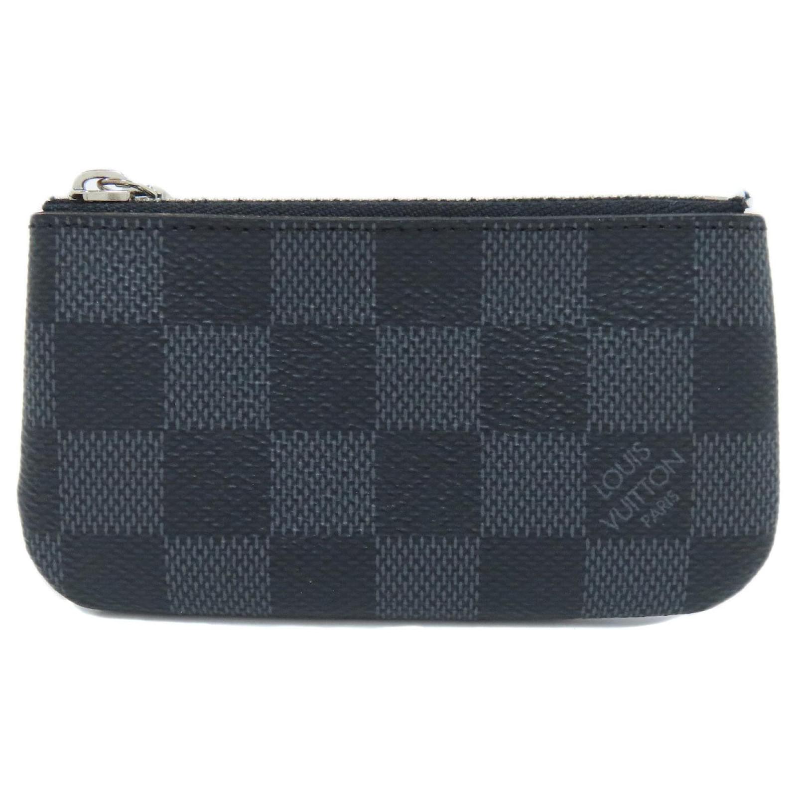 Louis Vuitton N60155 Pochette Cle Wallet/Coin Case Damier ebene Cloth  ref.2266999
