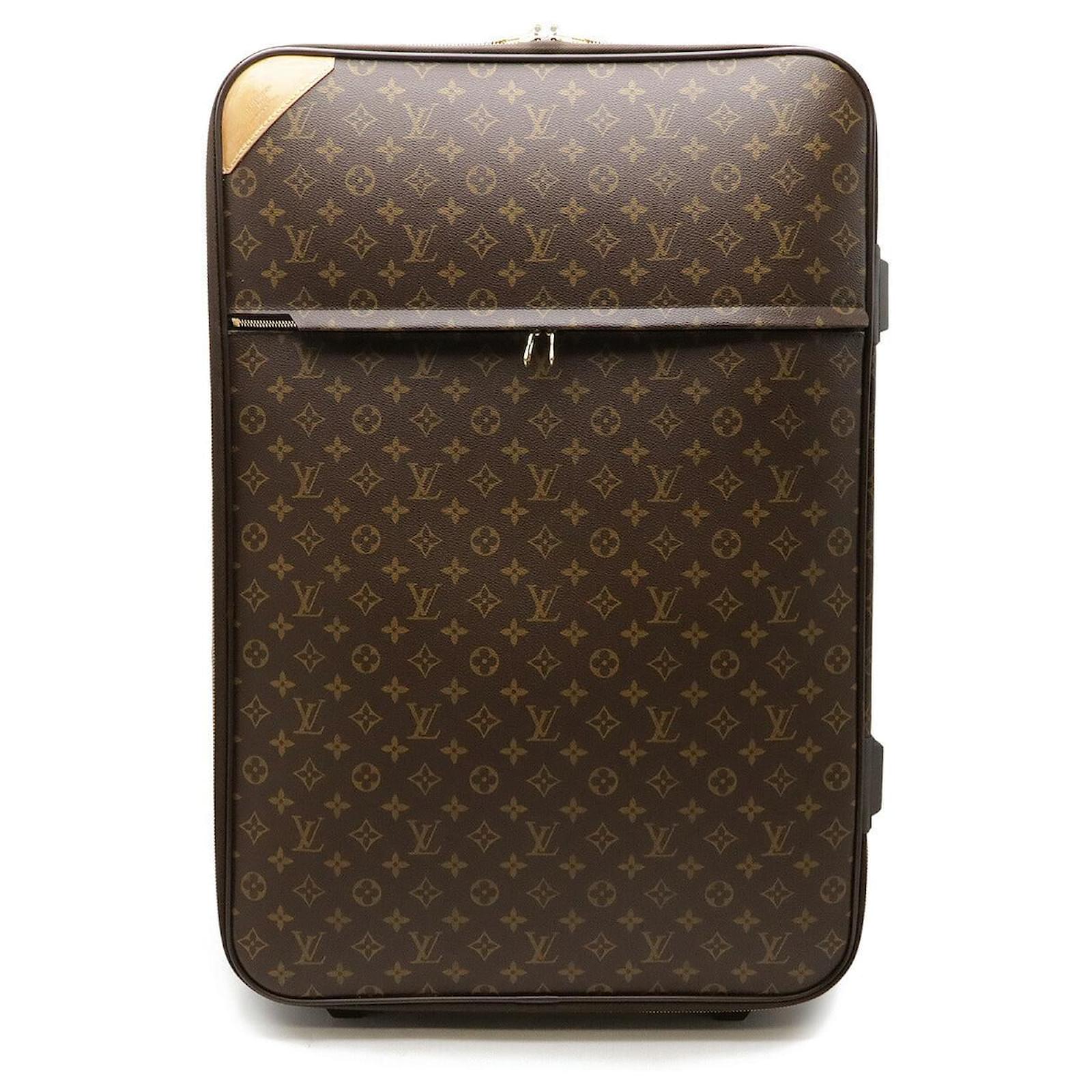 Louis Vuitton Monogram Pegase Suitcase M23248 Brown Cloth  ref.2266368